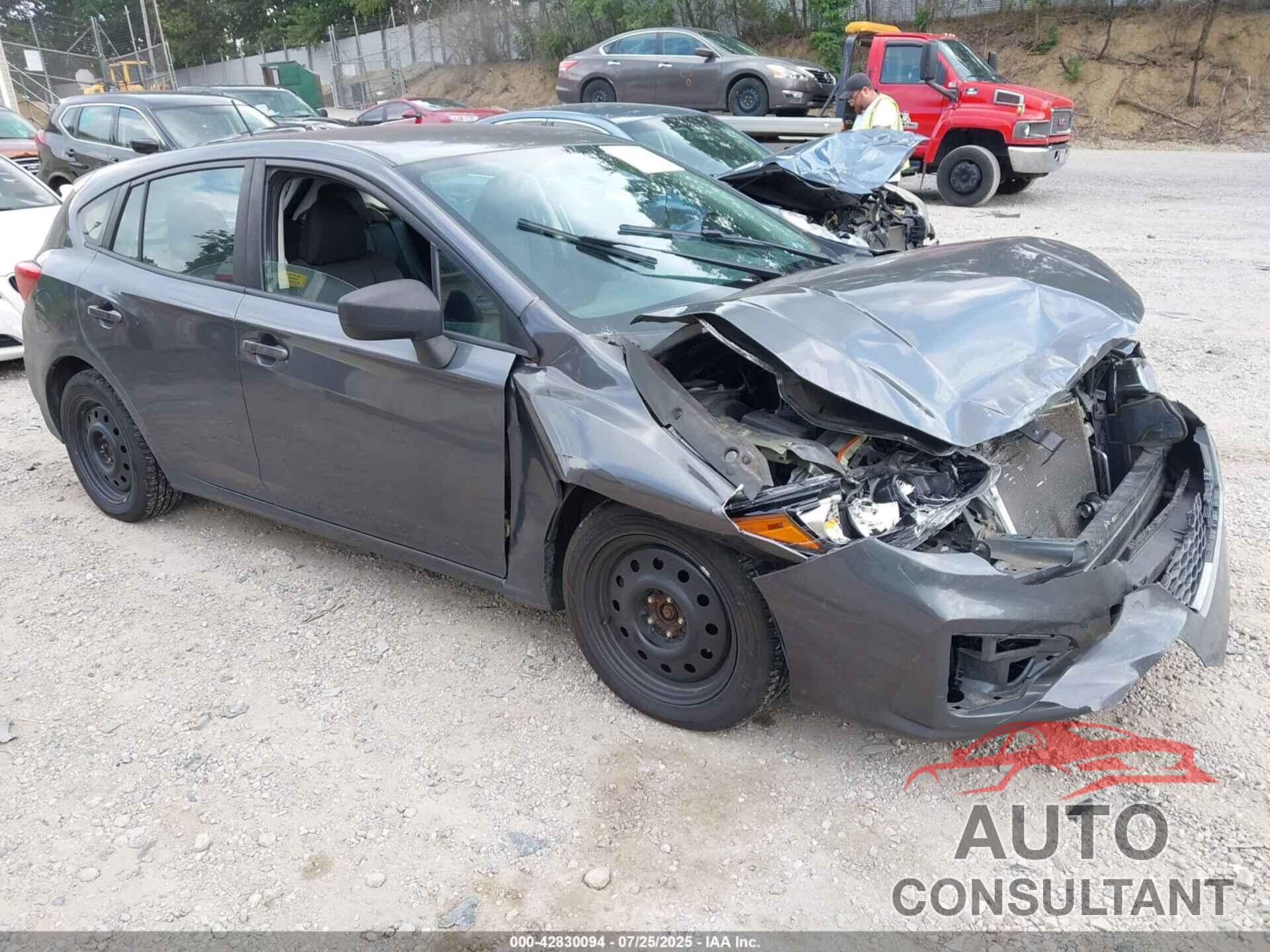 SUBARU IMPREZA 2018 - 4S3GTAA67J3743592