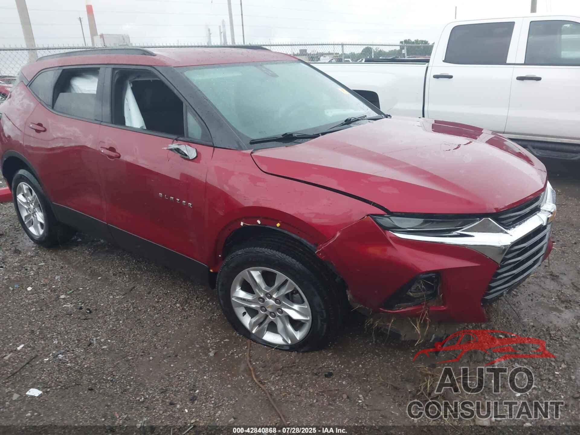 CHEVROLET BLAZER 2019 - 3GNKBBRA4KS584674
