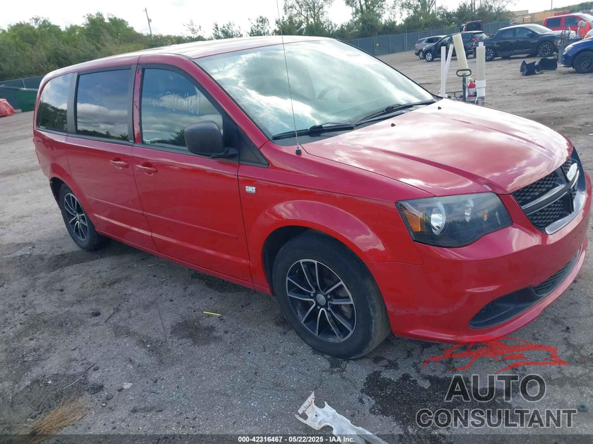 DODGE GRAND CARAVAN 2014 - 2C4RDGBG1ER279244