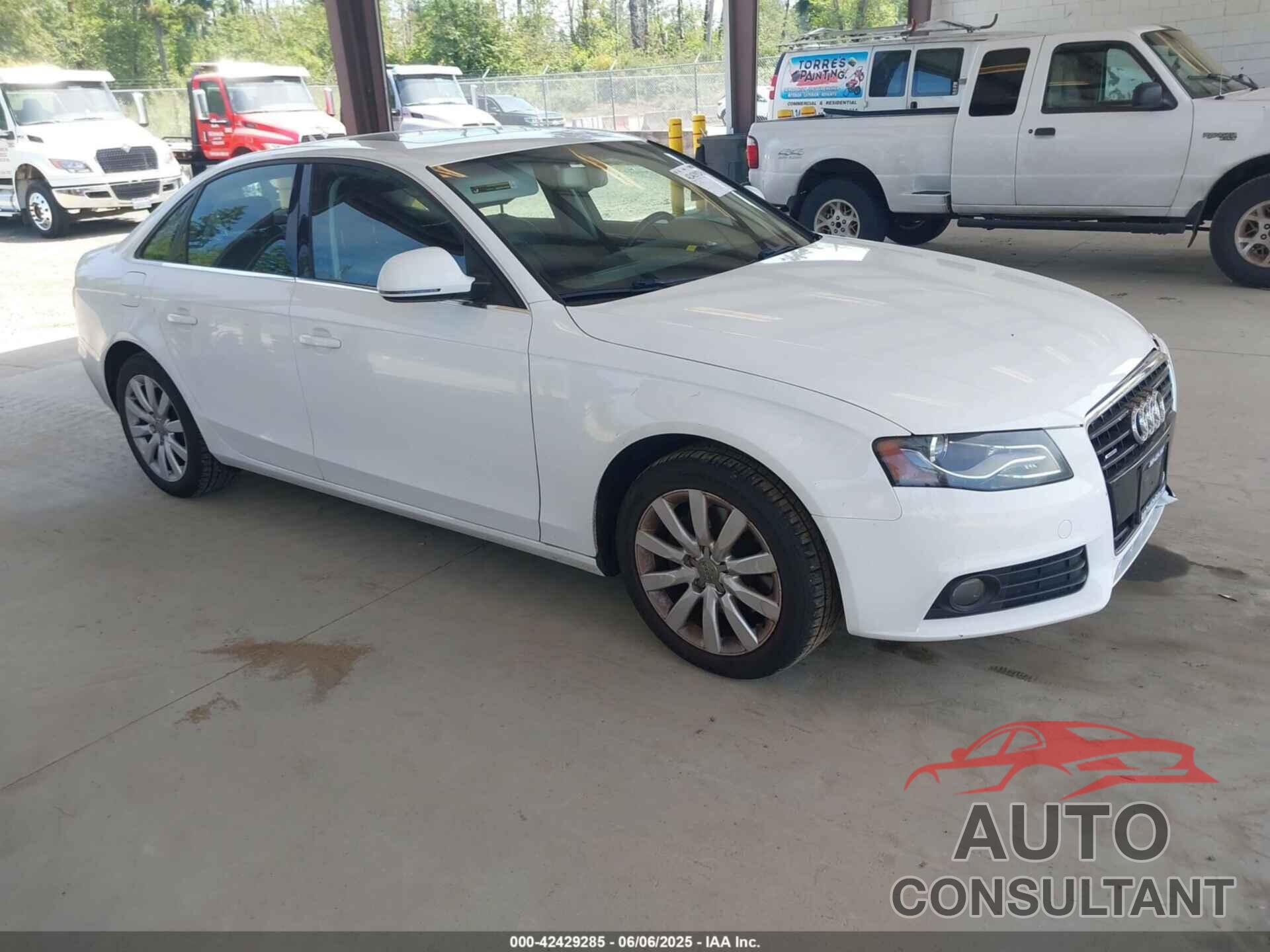 AUDI A4 2009 - WAULK78K09N038847