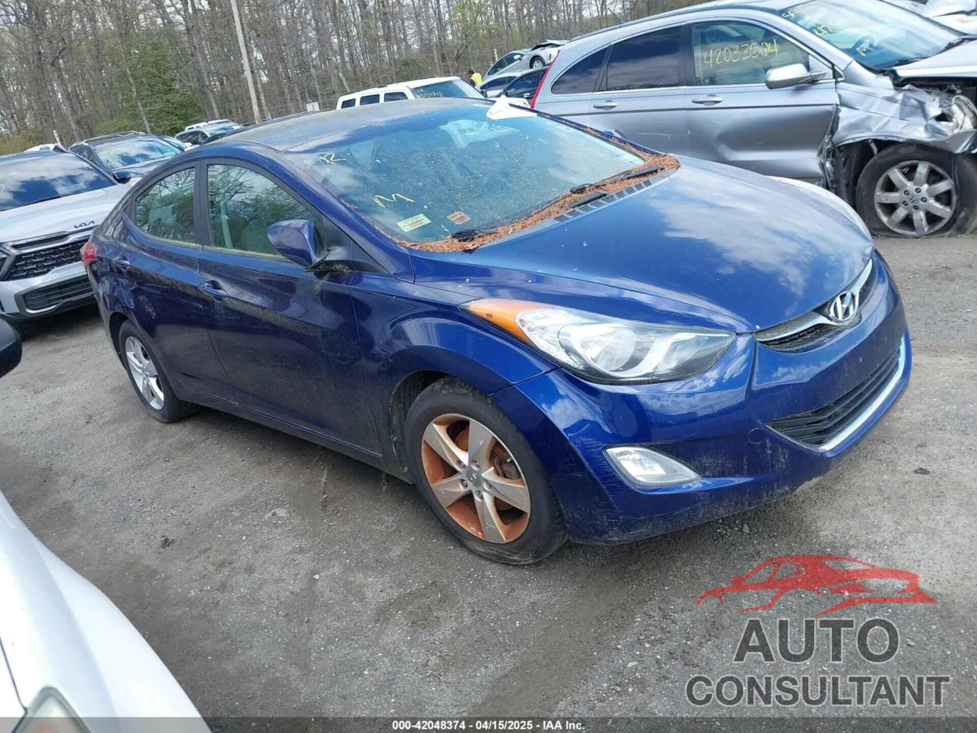HYUNDAI ELANTRA 2013 - 5NPDH4AE0DH436206