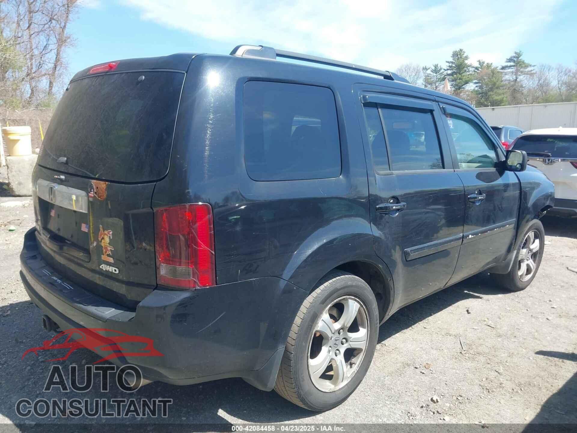 HONDA PILOT 2009 - 5FNYF48579B007700