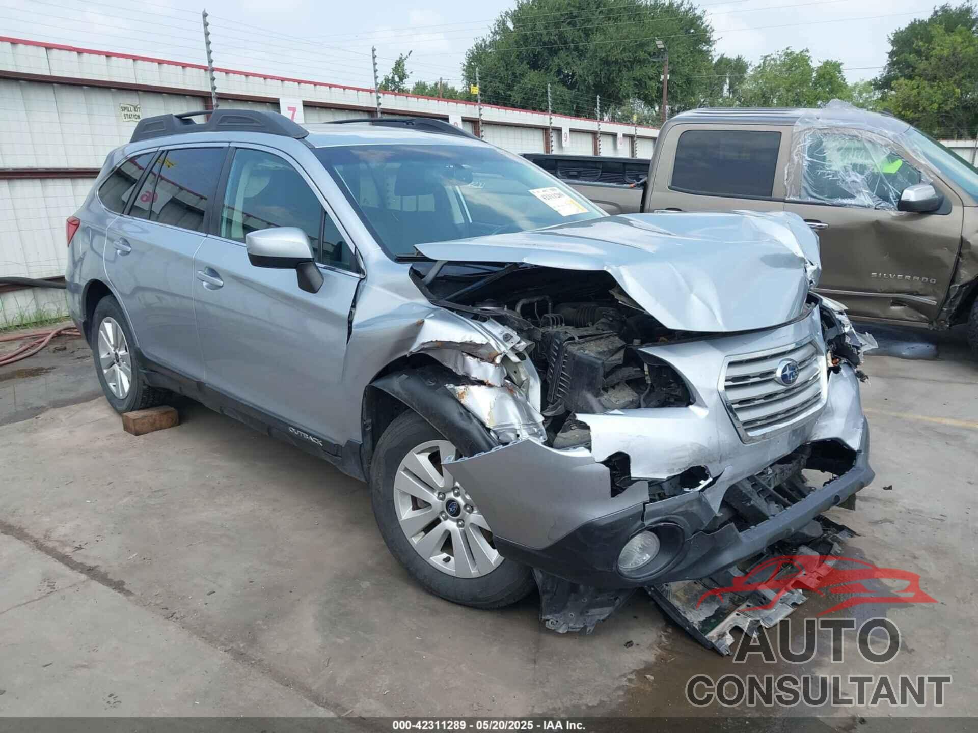 SUBARU OUTBACK 2017 - 4S4BSADC9H3280536