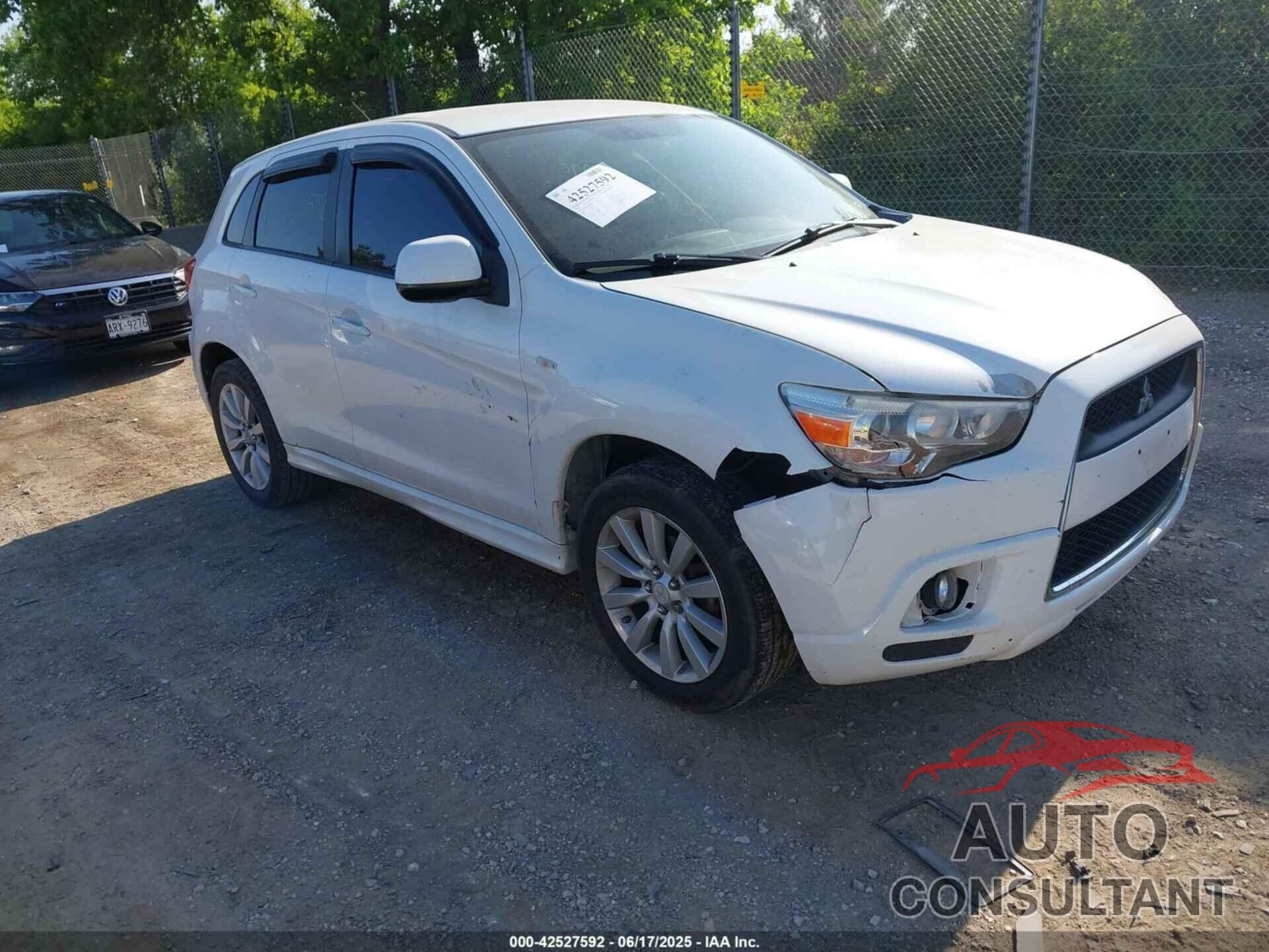 MITSUBISHI OUTLANDER SPORT 2011 - JA4AR4AU2BZ019130