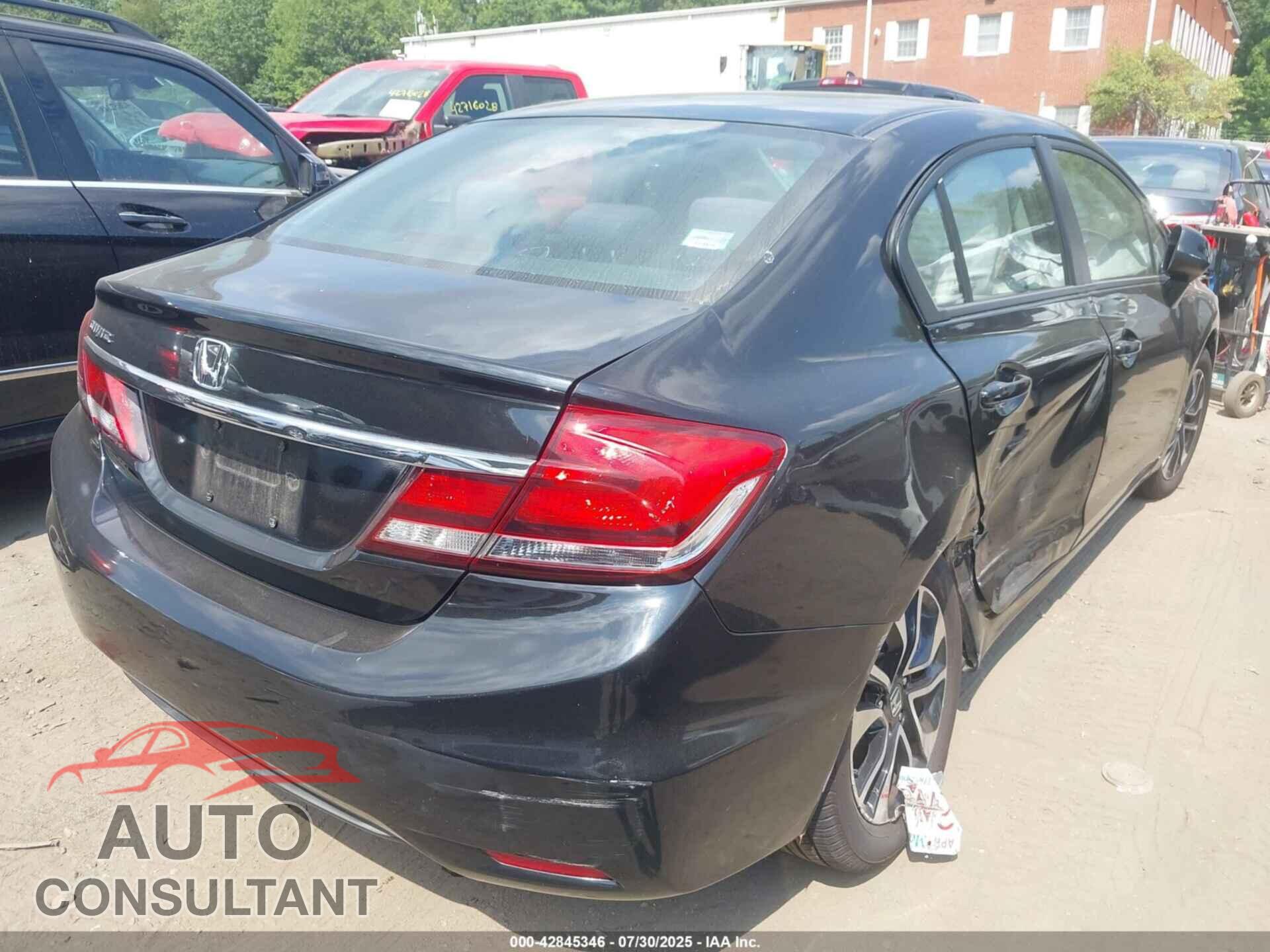 HONDA CIVIC 2013 - 2HGFB2F81DH556026