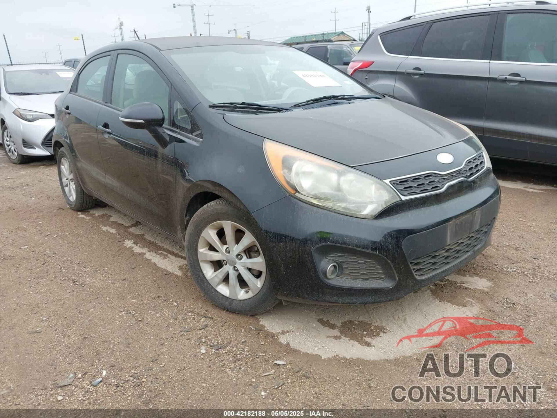 KIA RIO 2013 - KNADN5A36D6245572