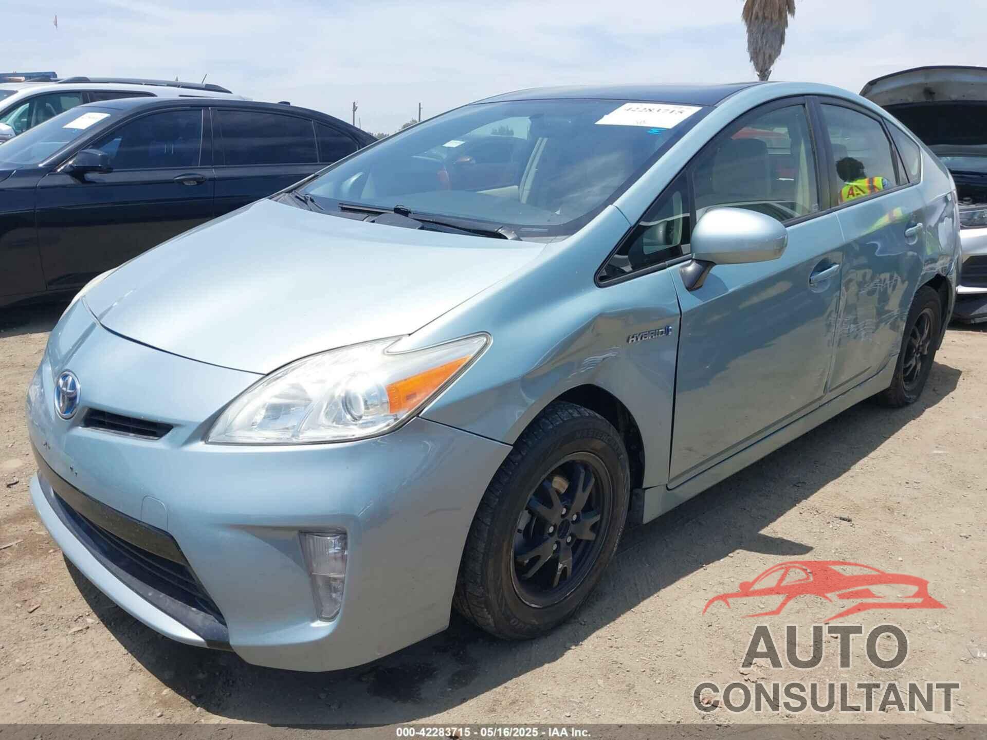 TOYOTA PRIUS 2015 - JTDKN3DUXF1950054