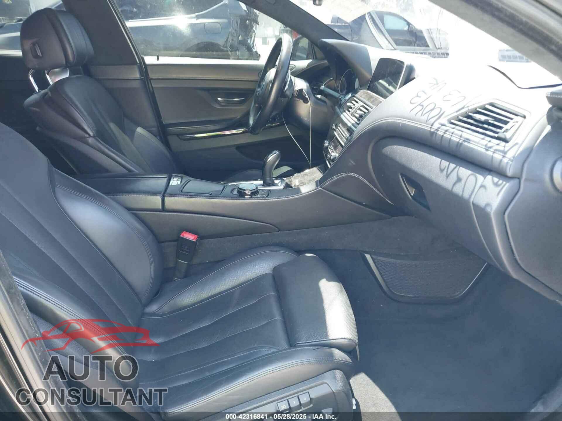 BMW 650I GRAN COUPE 2016 - WBA6D4C52GD977458