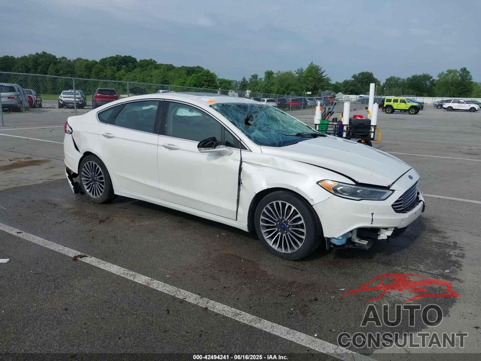 FORD FUSION 2017 - 3FA6P0T93HR162626