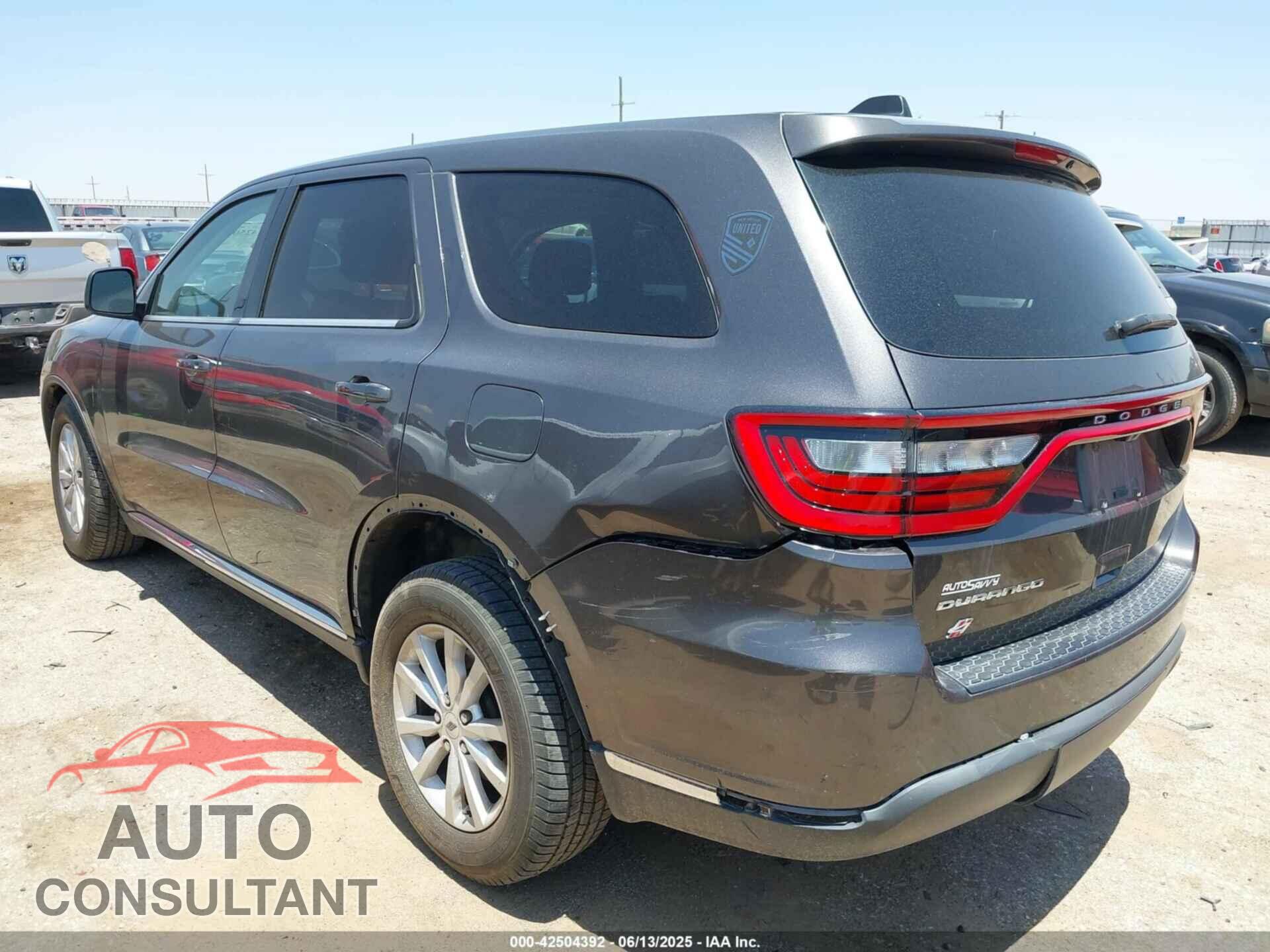 DODGE DURANGO 2019 - 1C4RDJAG6KC536045