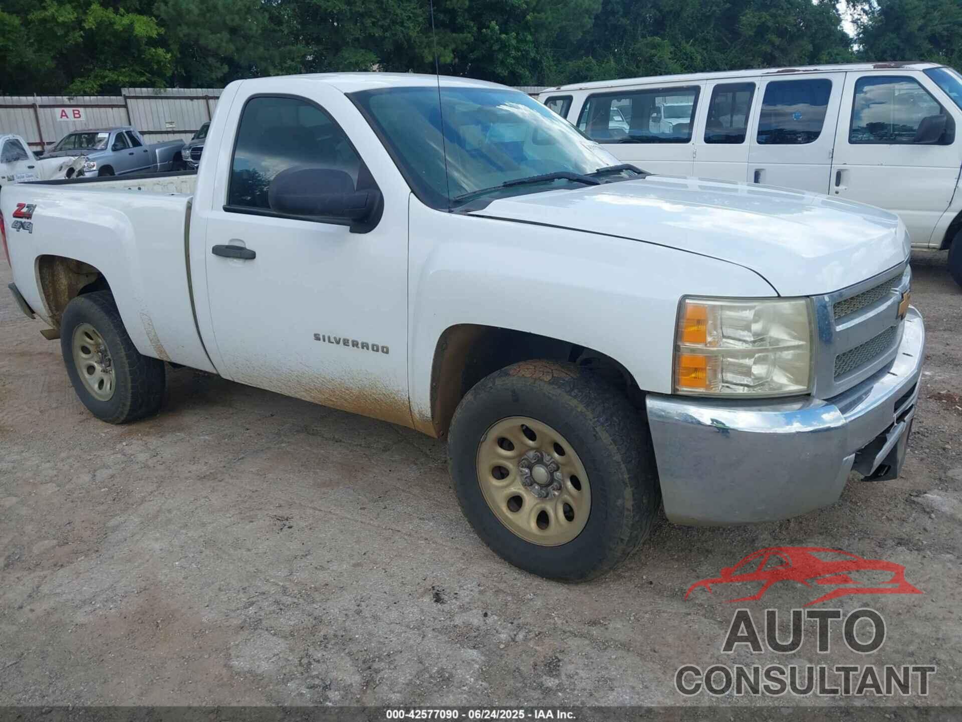 CHEVROLET SILVERADO 1500 2012 - 1GCNKPEA9CZ353024