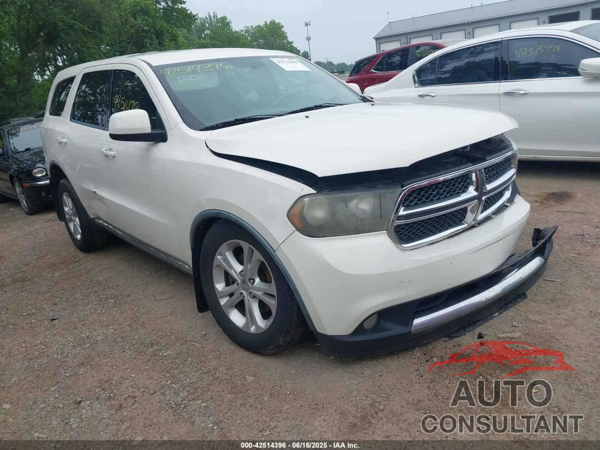 DODGE DURANGO 2012 - 1C4RDHAG6CC146623