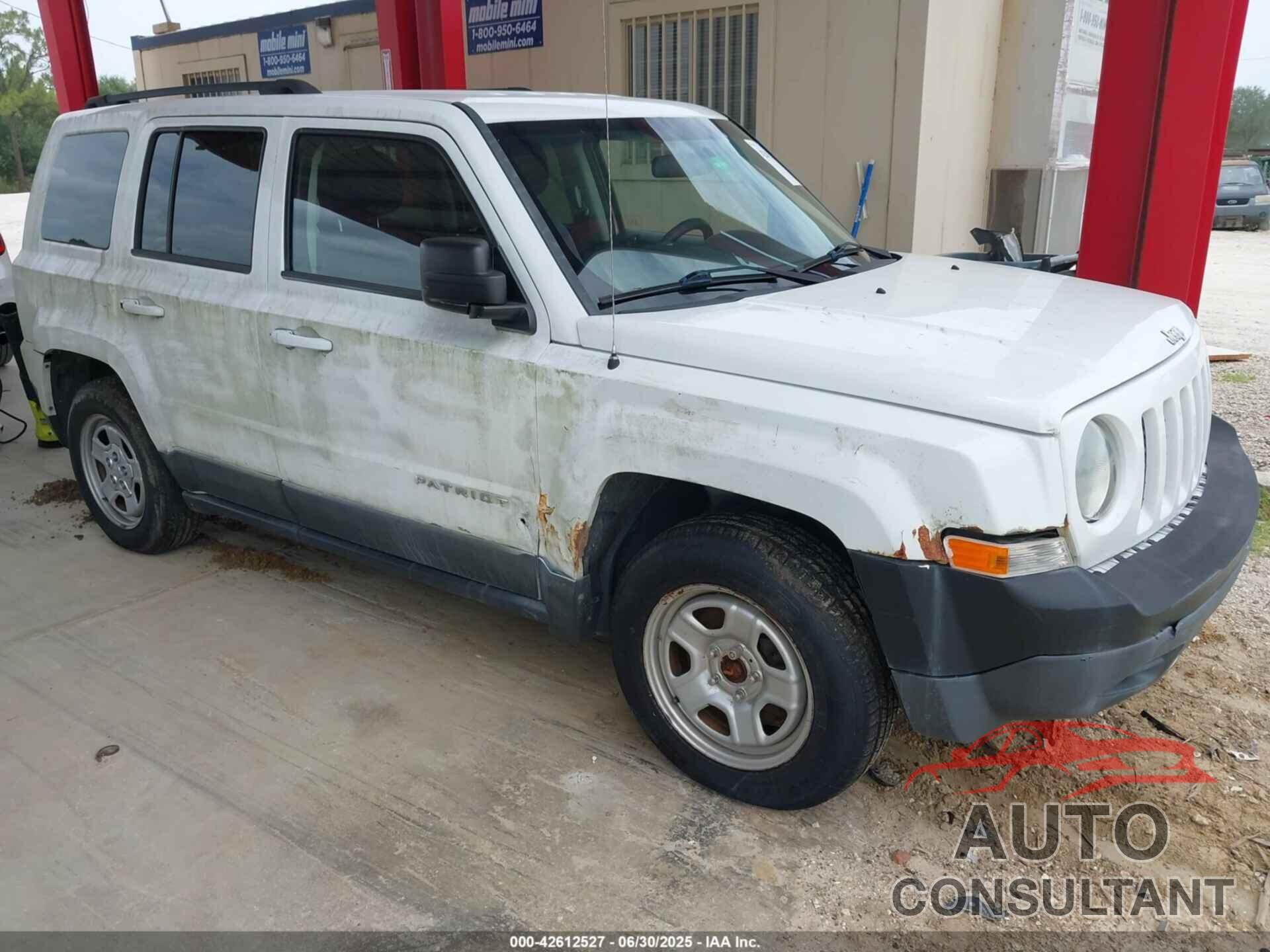 JEEP PATRIOT 2015 - 1C4NJPBA5FD361792