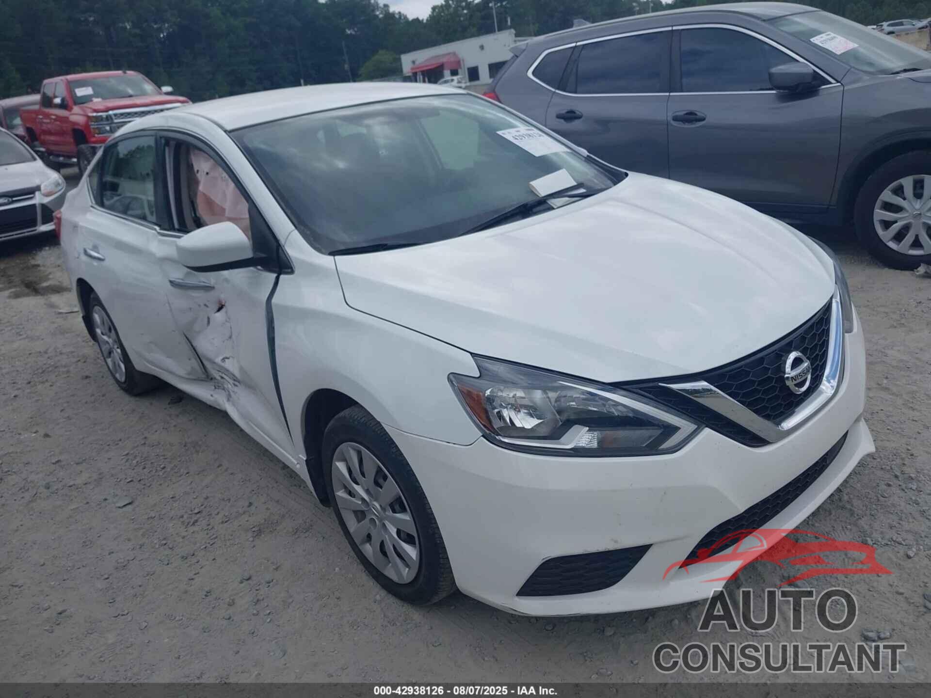 NISSAN SENTRA 2019 - 3N1AB7AP8KY449537