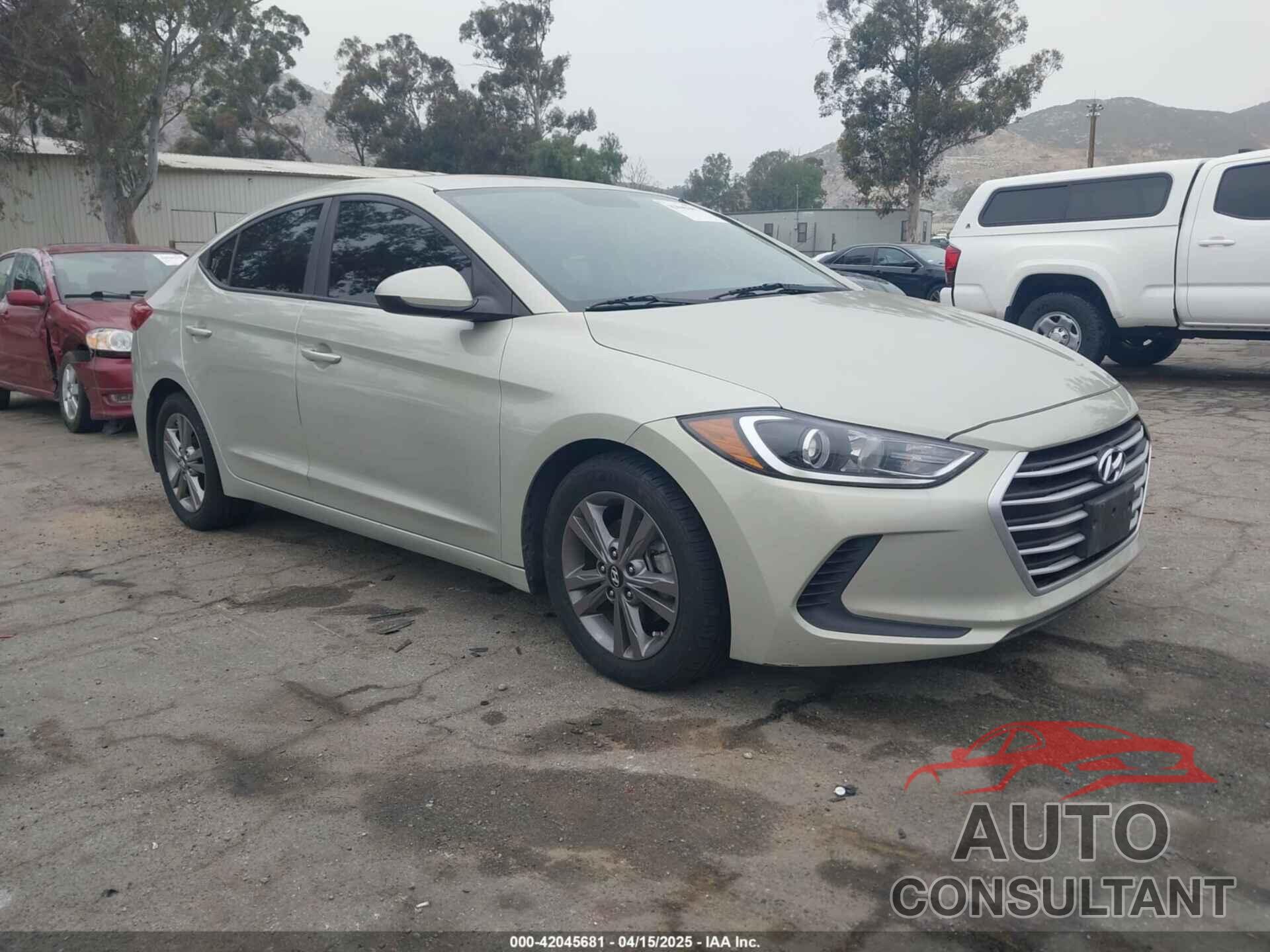 HYUNDAI ELANTRA 2017 - 5NPD84LF8HH176357