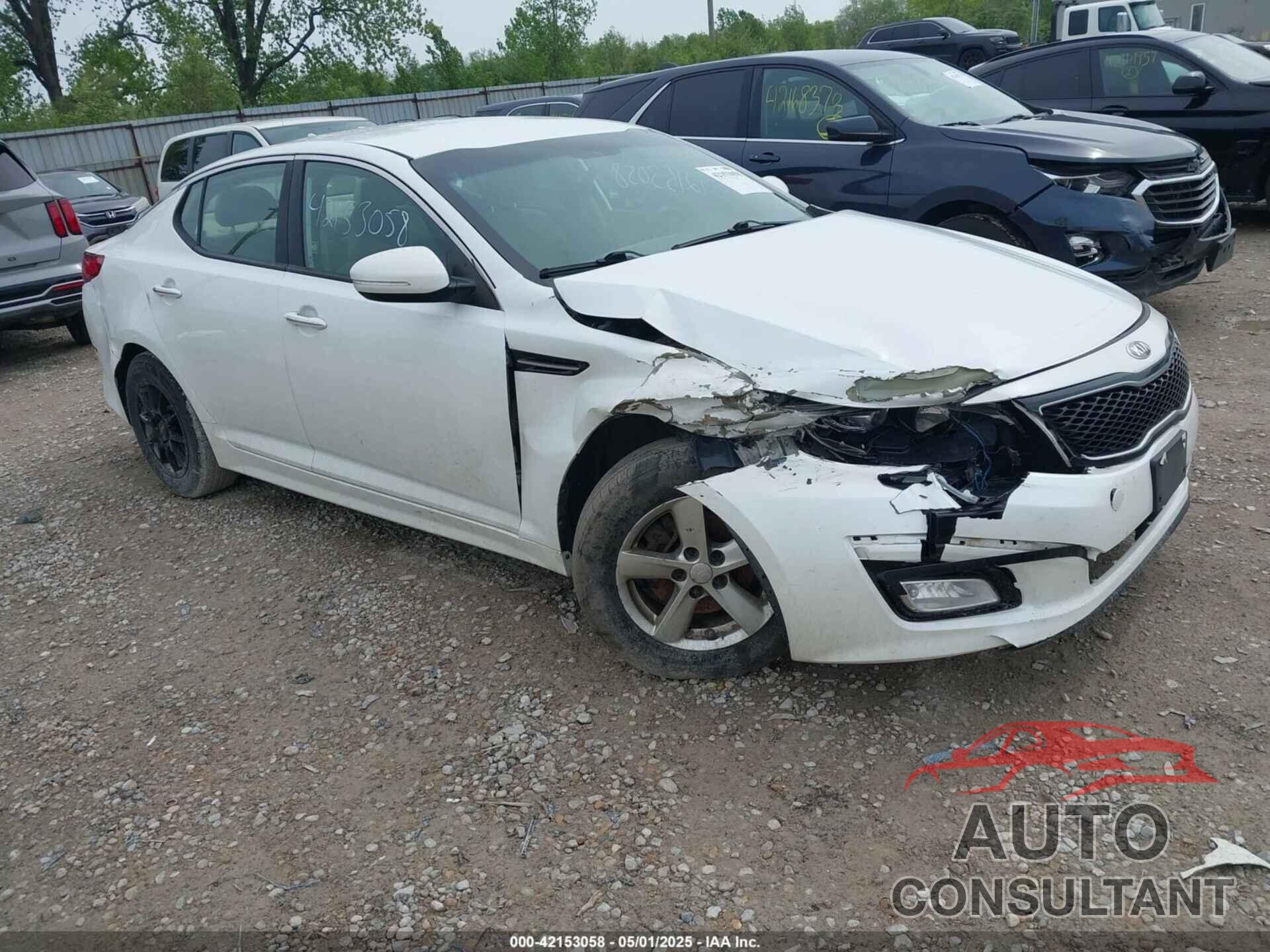 KIA OPTIMA 2015 - KNAGM4A77F5548799