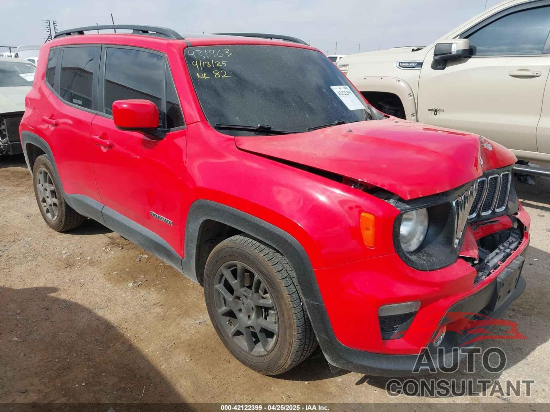 JEEP RENEGADE 2020 - ZACNJAB17LPL84093