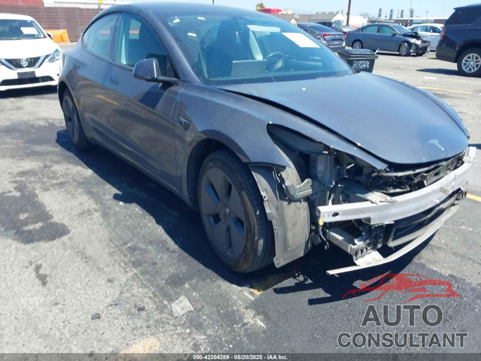 TESLA MODEL 3 2022 - 5YJ3E1EAXNF117762