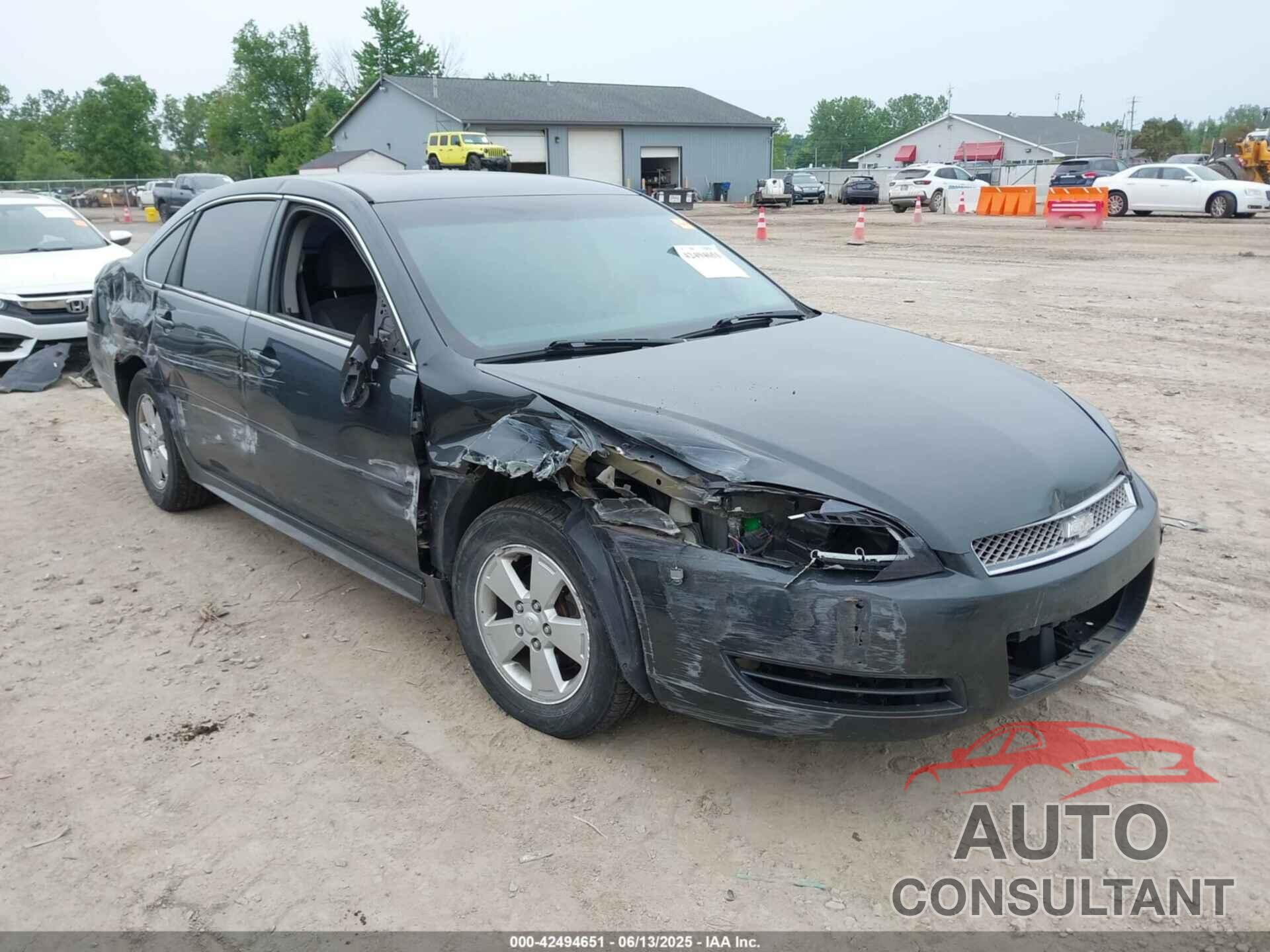 CHEVROLET IMPALA 2013 - 2G1WF5E33D1263126
