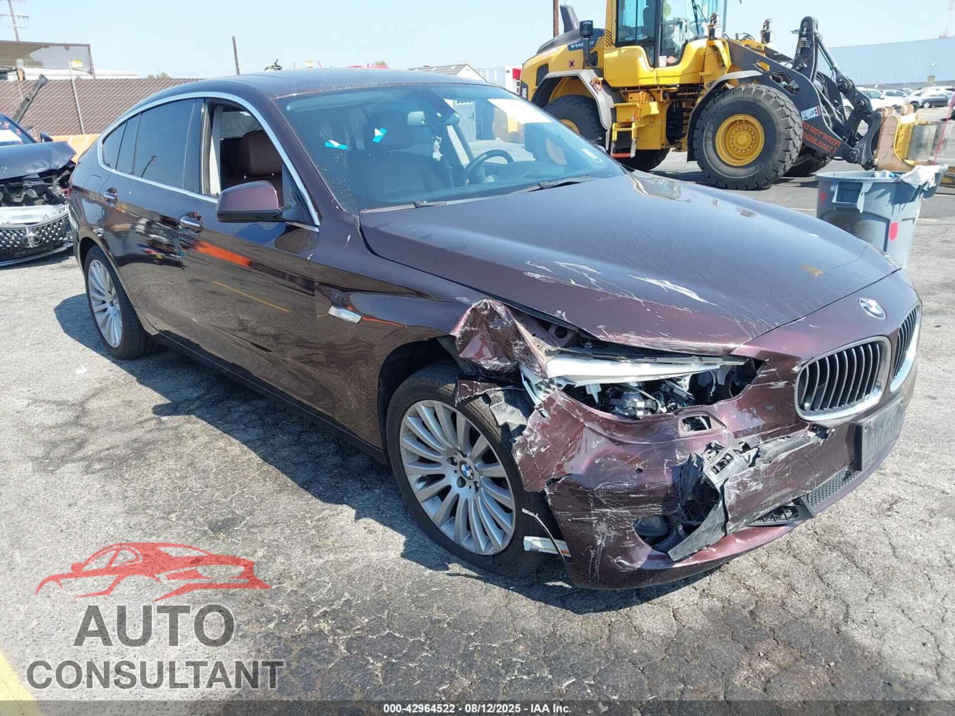 BMW 535I GRAN TURISMO 2013 - WBASN2C52DC203230