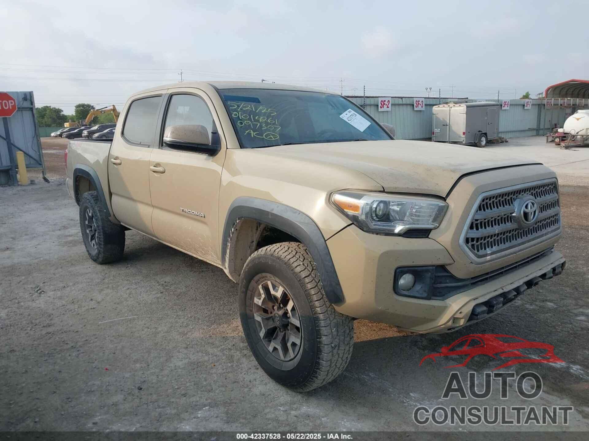 TOYOTA TACOMA 2017 - 5TFCZ5AN7HX097307