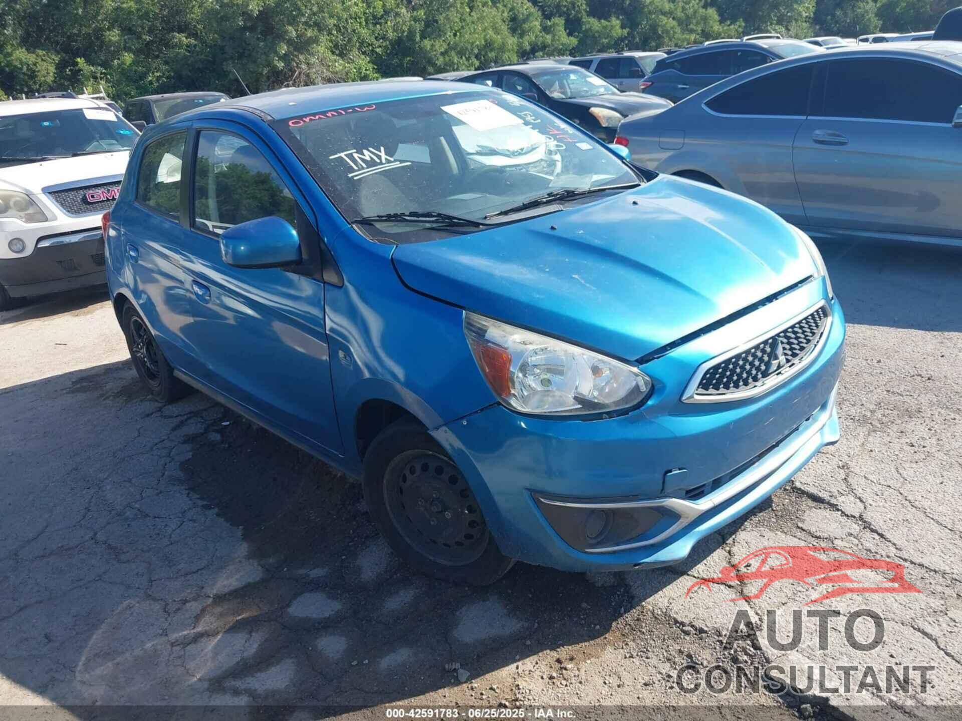 MITSUBISHI MIRAGE 2017 - ML32A3HJXHH010474