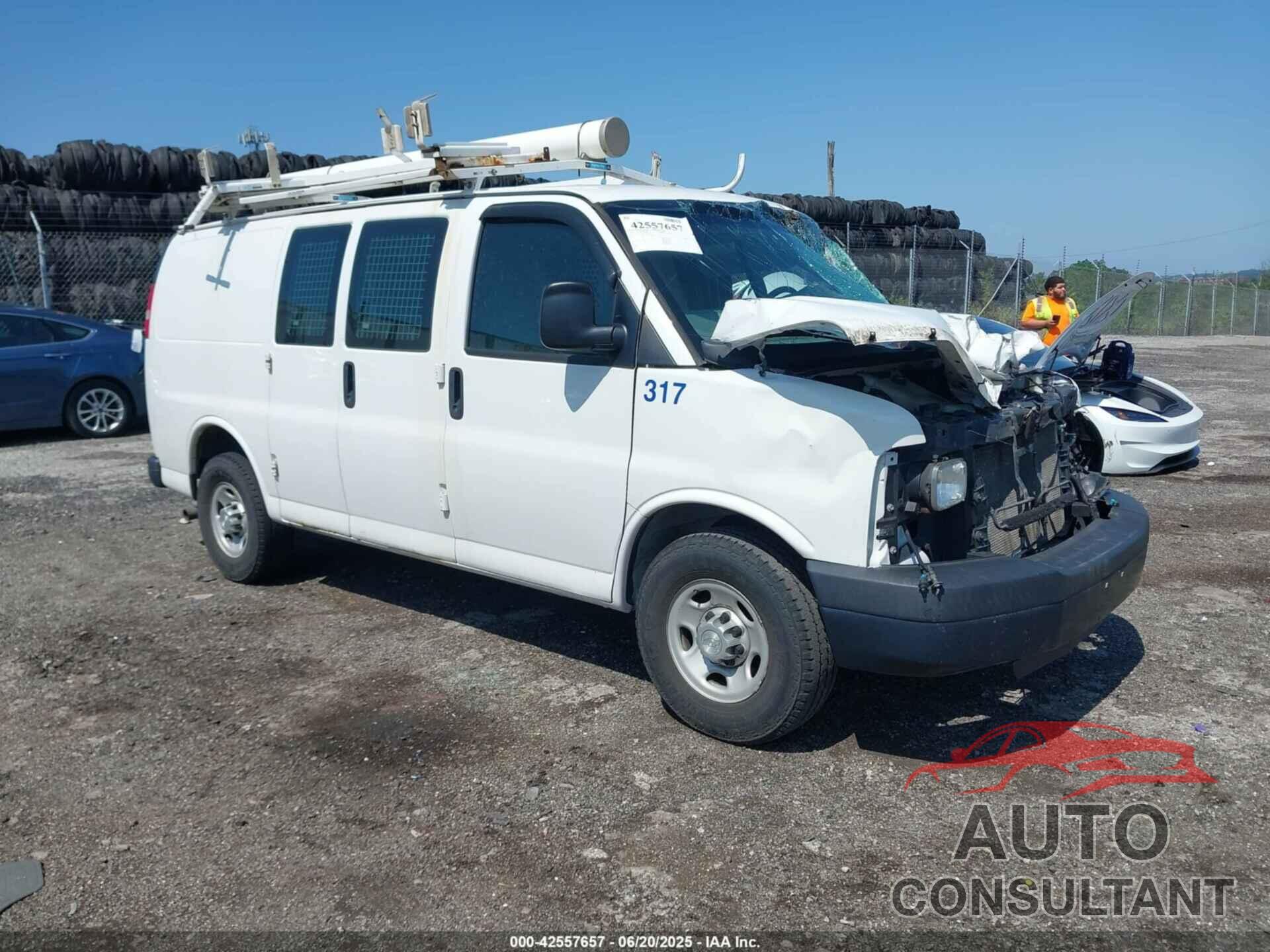 CHEVROLET EXPRESS 3500 2014 - 1GCZGTCA0E1190859