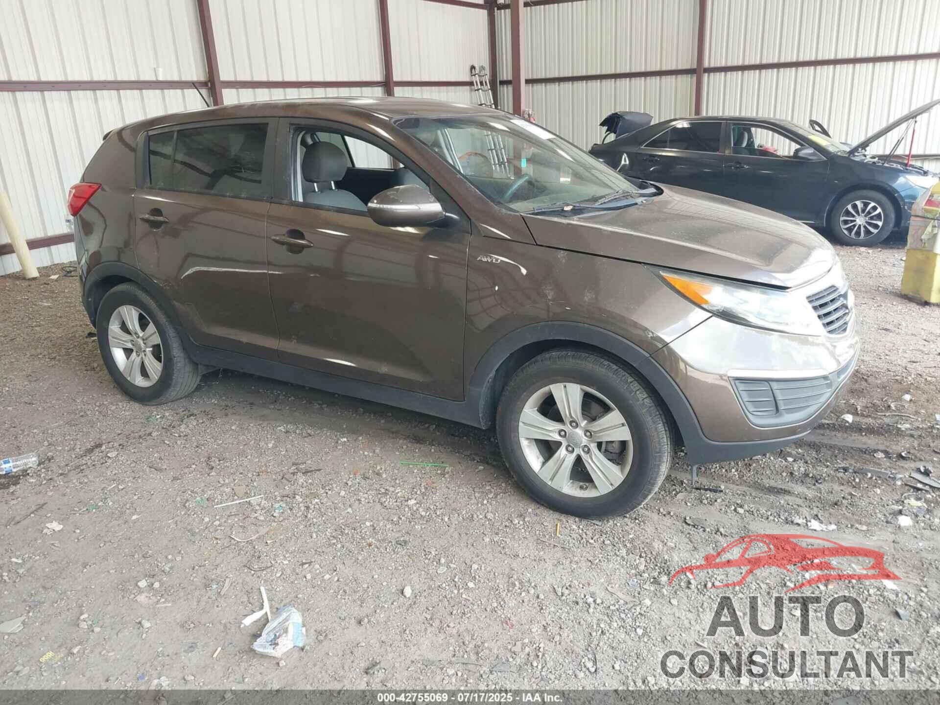 KIA SPORTAGE 2013 - KNDPBCA27D7470100