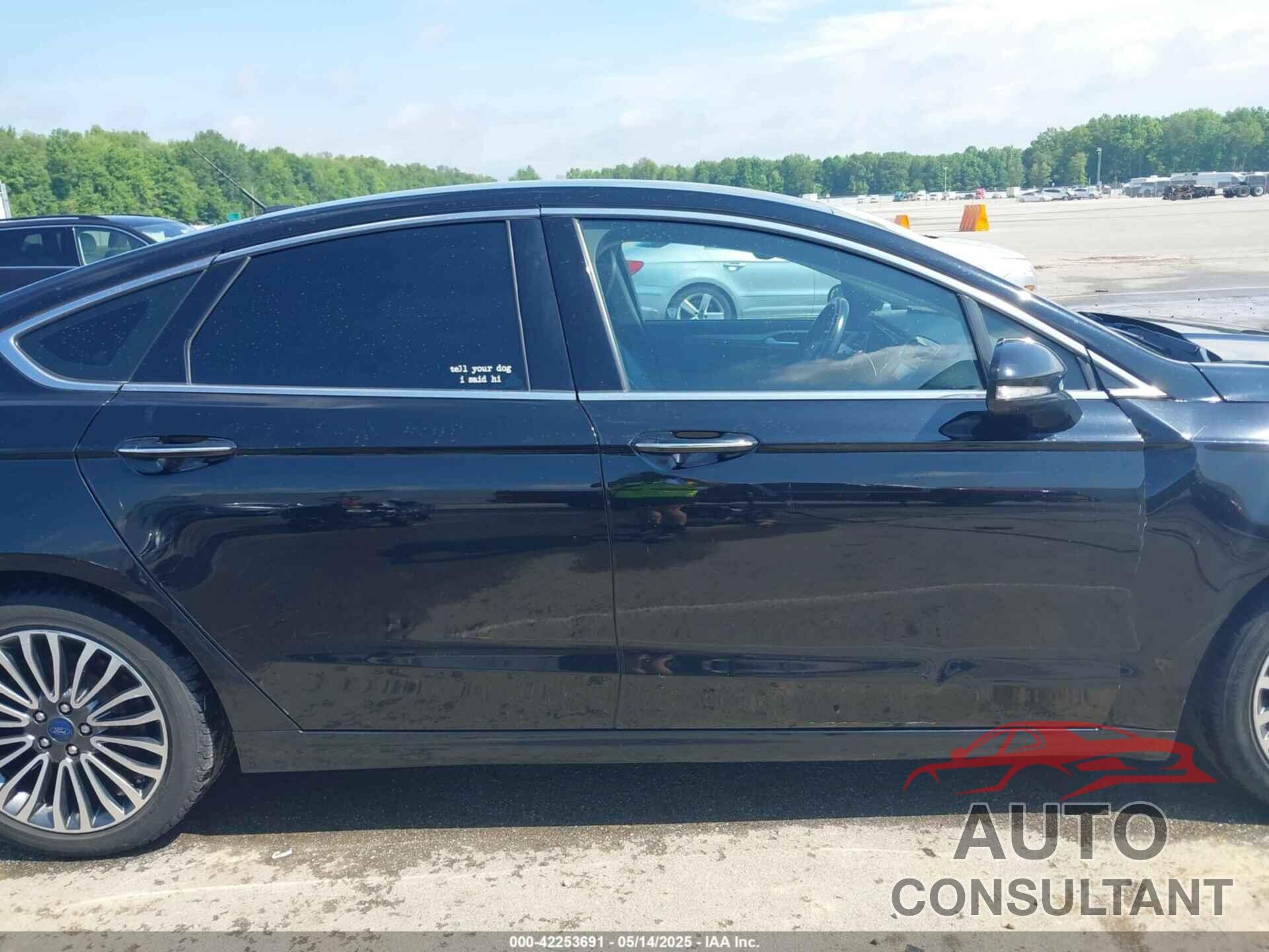 FORD FUSION 2017 - 3FA6P0T94HR321704