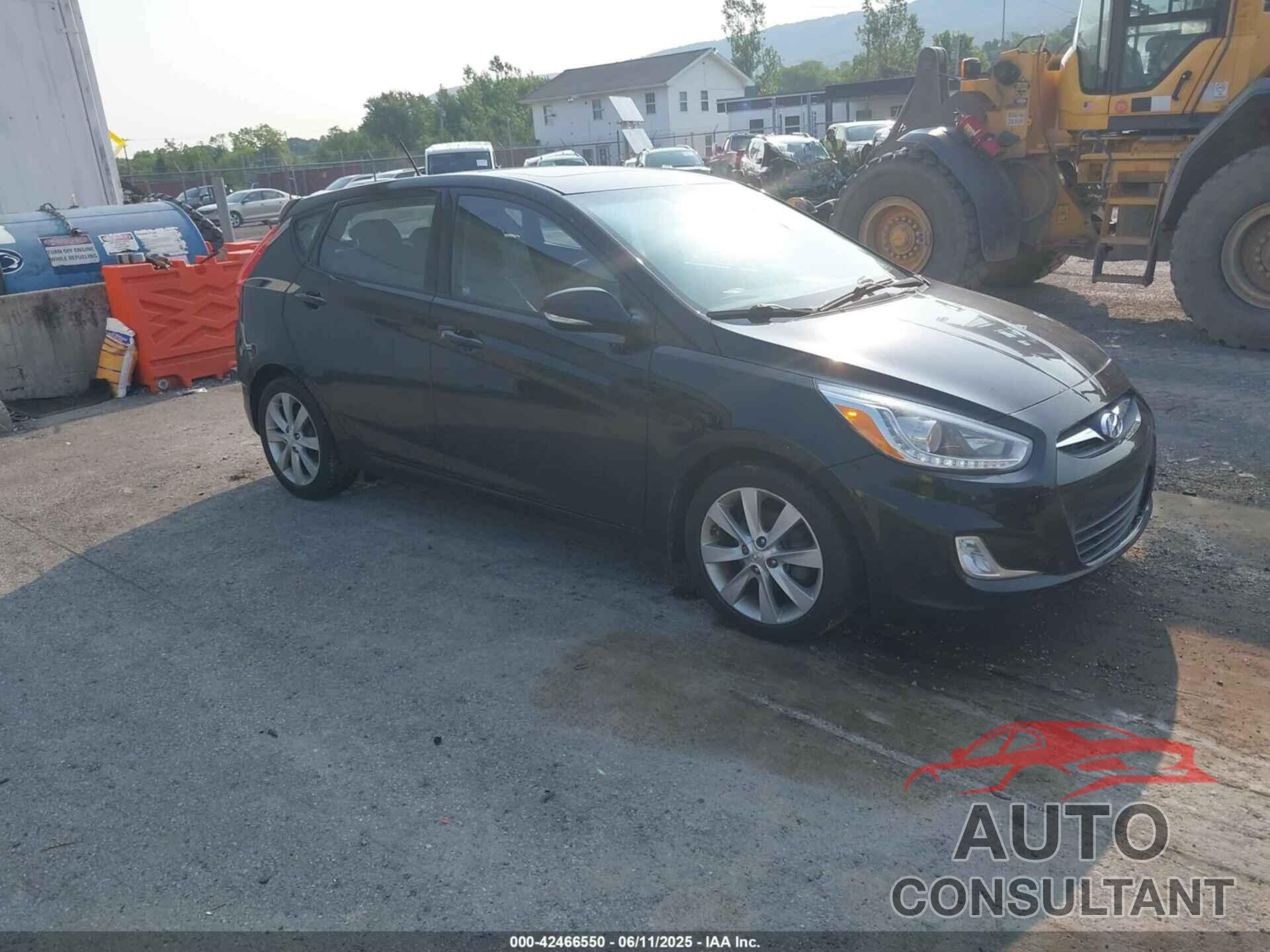 HYUNDAI ACCENT 2014 - KMHCU5AEXEU152291