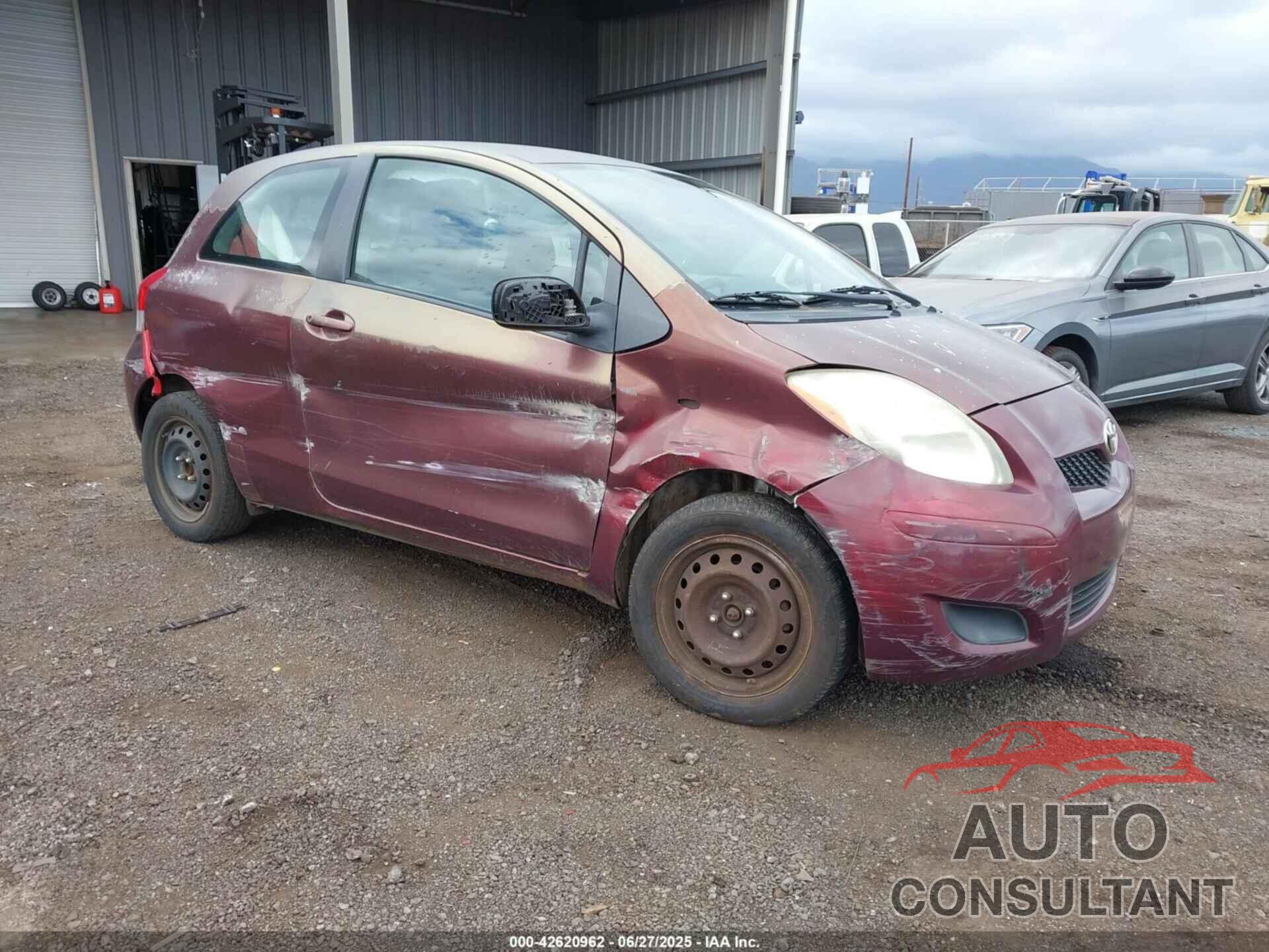 TOYOTA YARIS 2009 - JTDJT903695224979