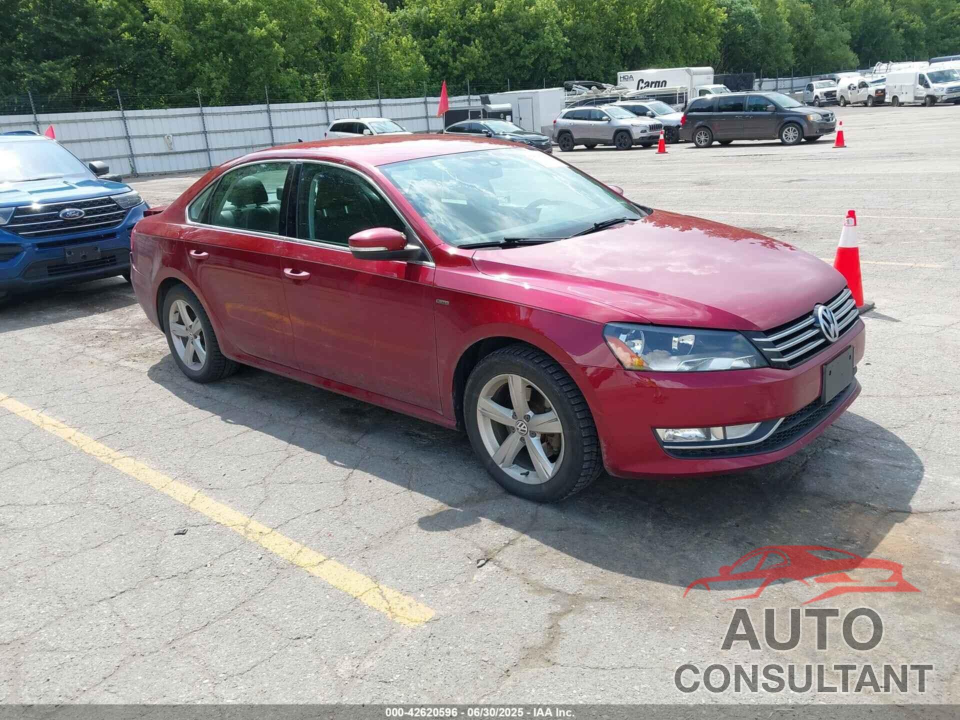 VOLKSWAGEN PASSAT 2015 - 1VWAT7A36FC116658