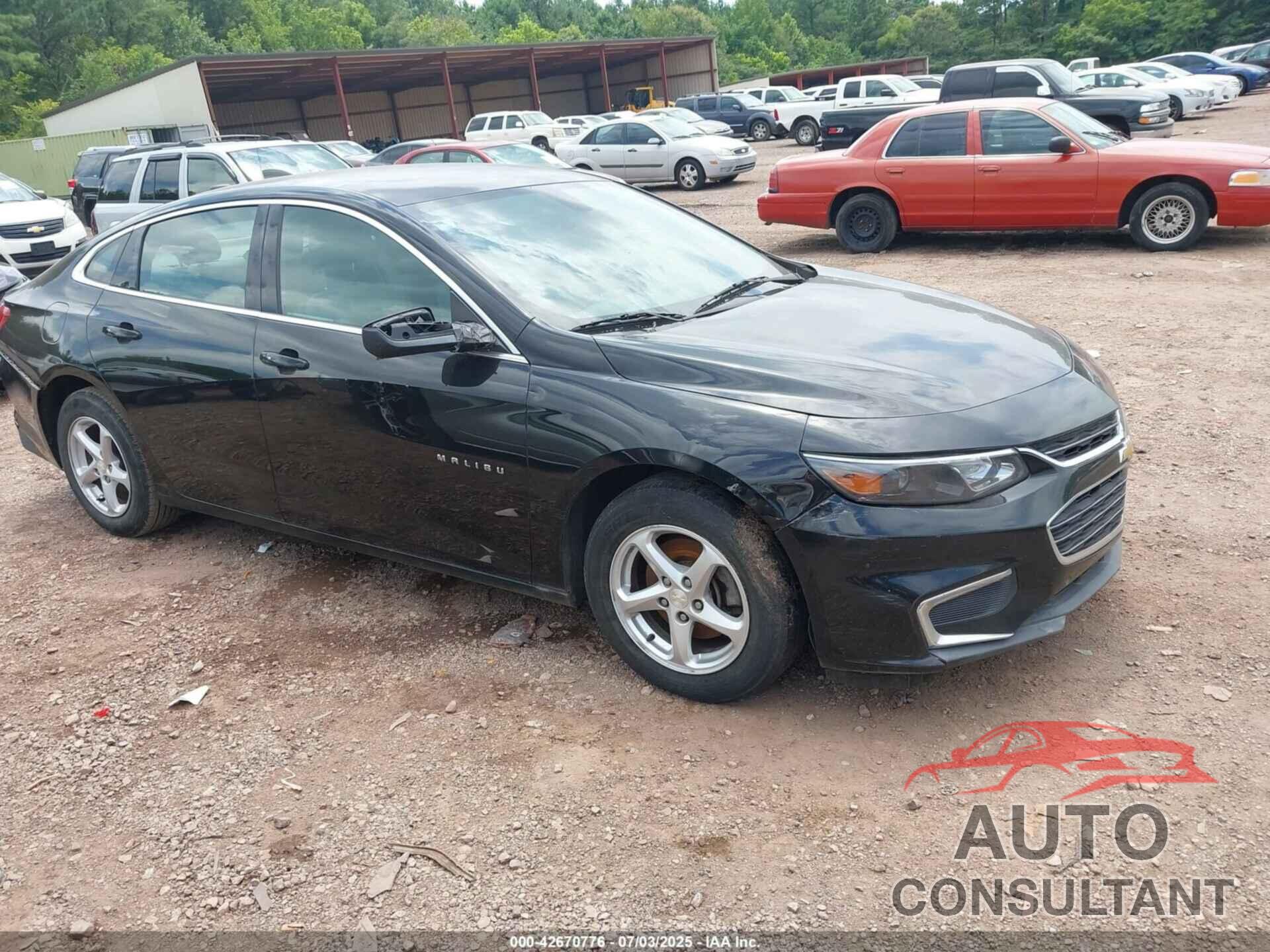CHEVROLET MALIBU 2017 - 1G1ZC5ST0HF125357