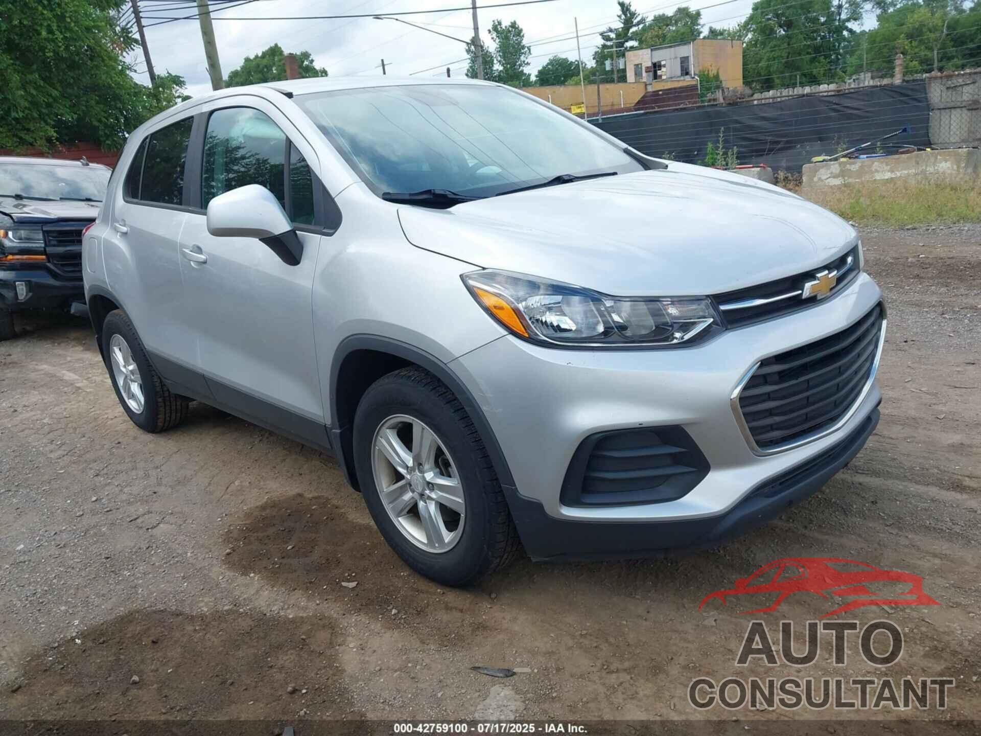 CHEVROLET TRAX 2019 - 3GNCJKSB3KL221075