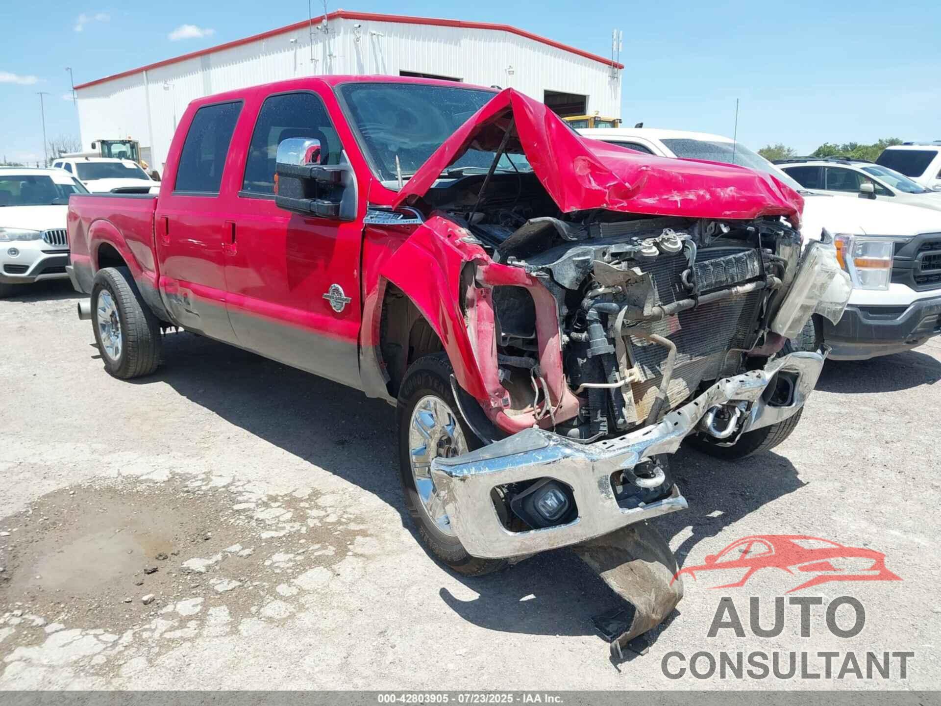 FORD F-250 2012 - 1FT7W2BT0CEB39147