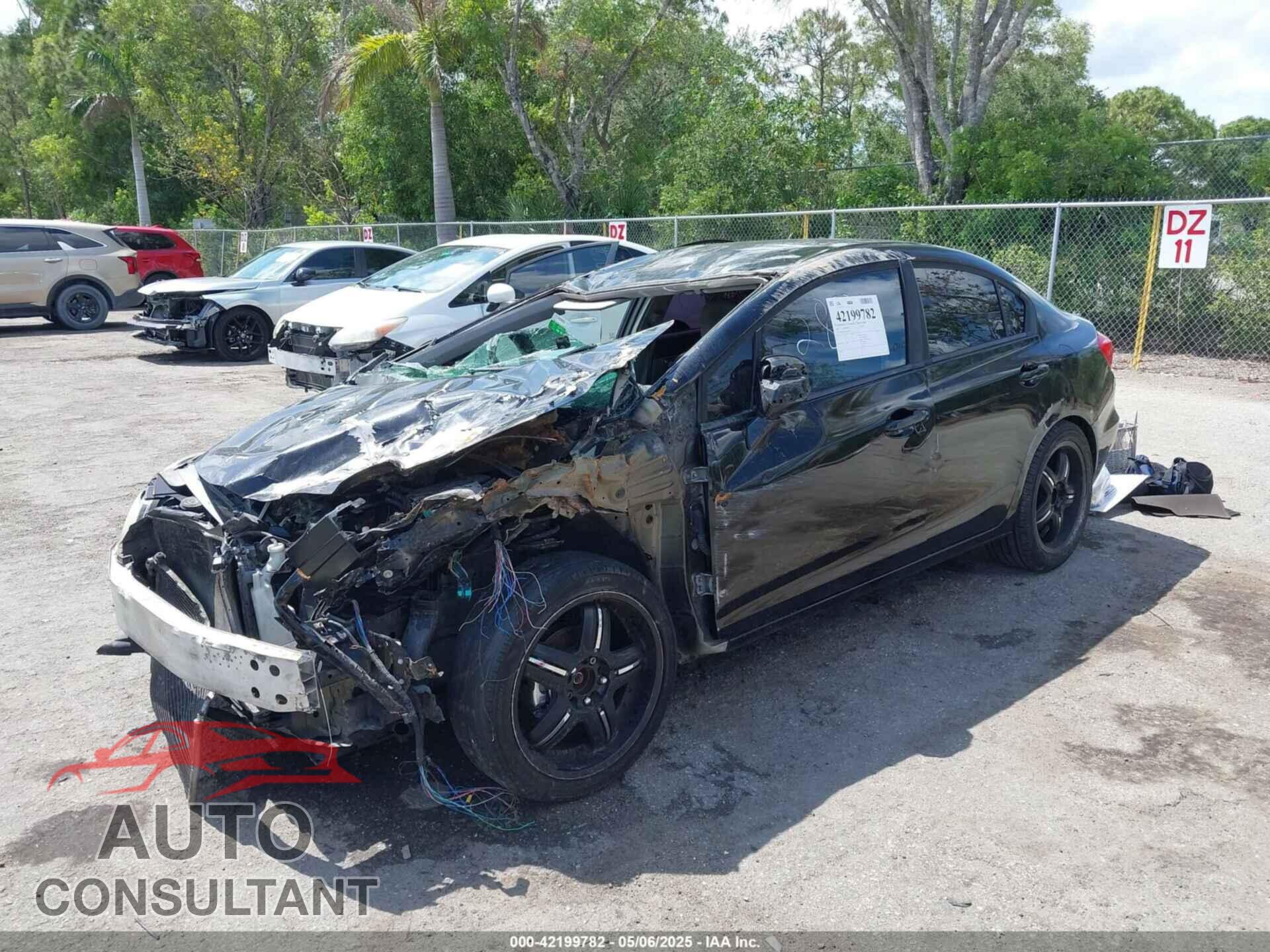 HONDA CIVIC 2012 - 2HGFB2F56CH562876