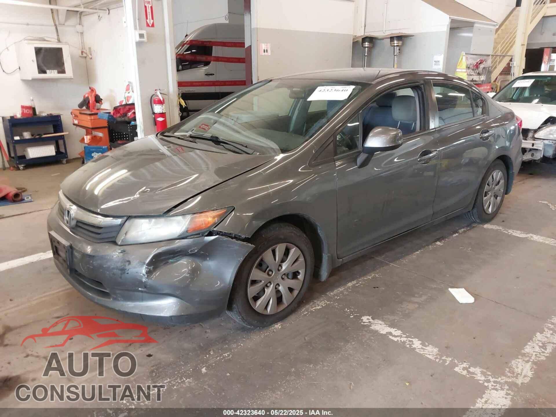 HONDA CIVIC 2012 - 2HGFB2F54CH608978