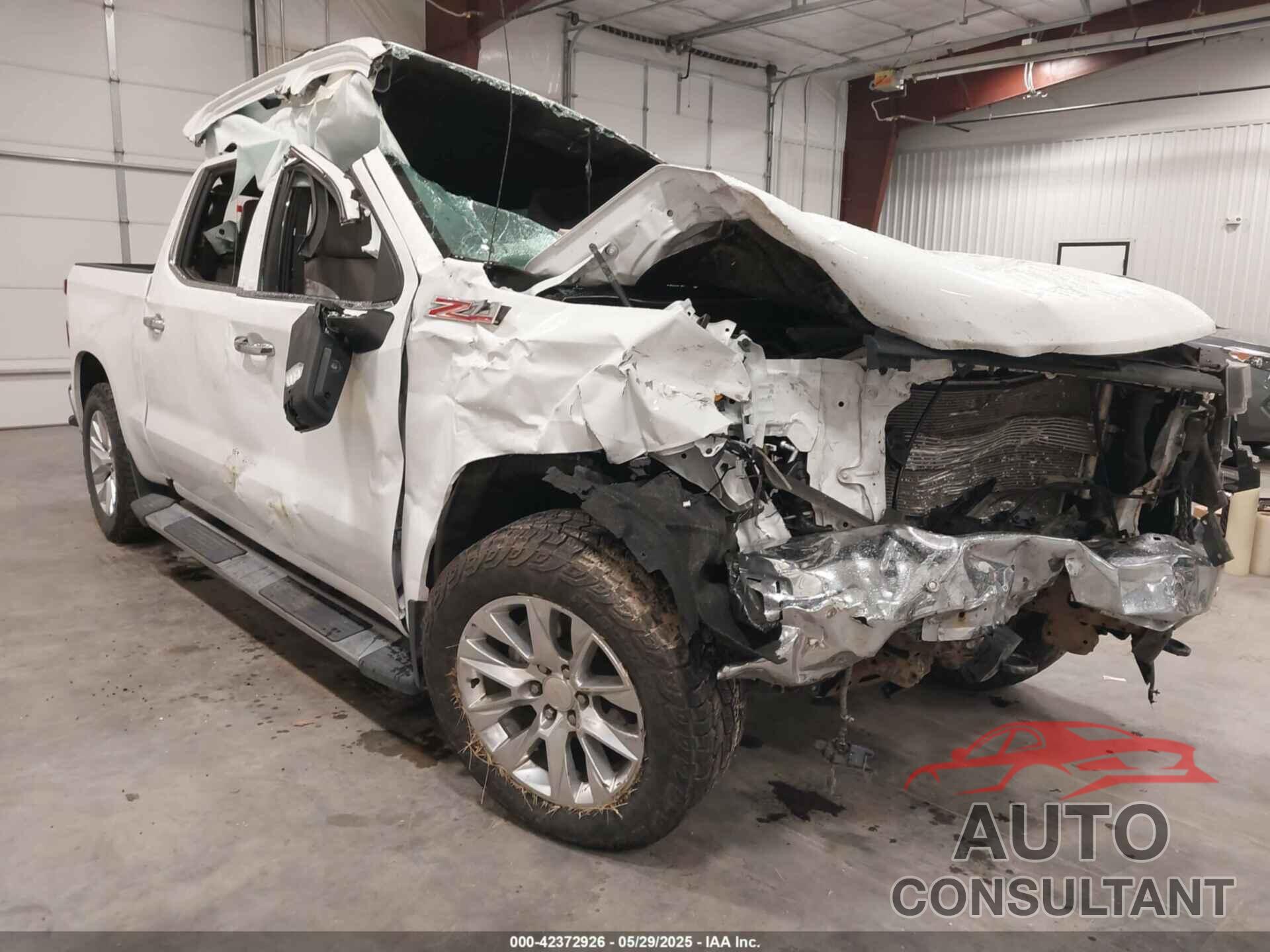 CHEVROLET SILVERADO 1500 2021 - 3GCUYGEL5MG270204