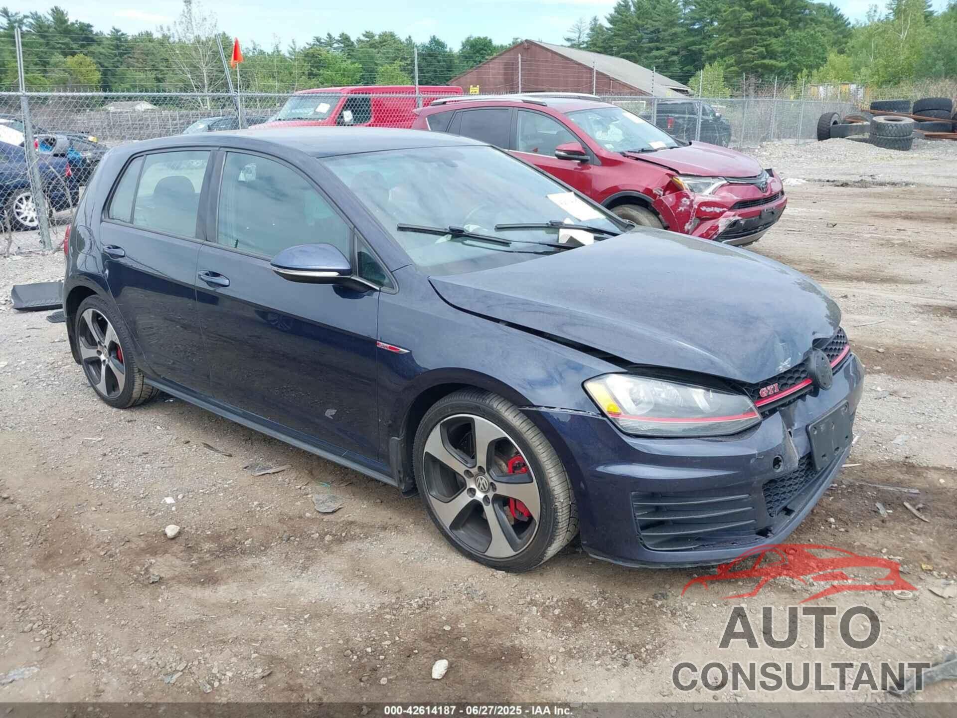 VOLKSWAGEN GOLF GTI 2017 - 3VW447AU0HM013112