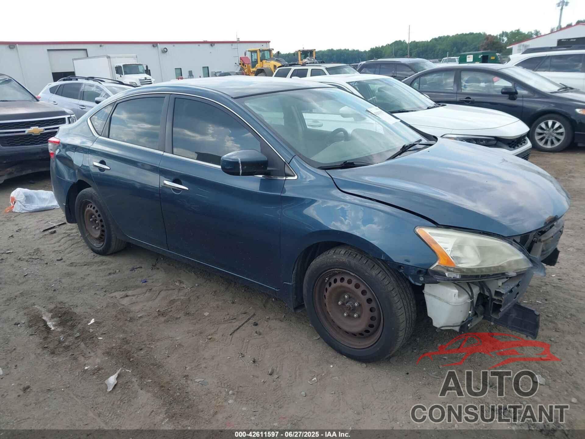 NISSAN SENTRA 2013 - 3N1AB7AP6DL776700