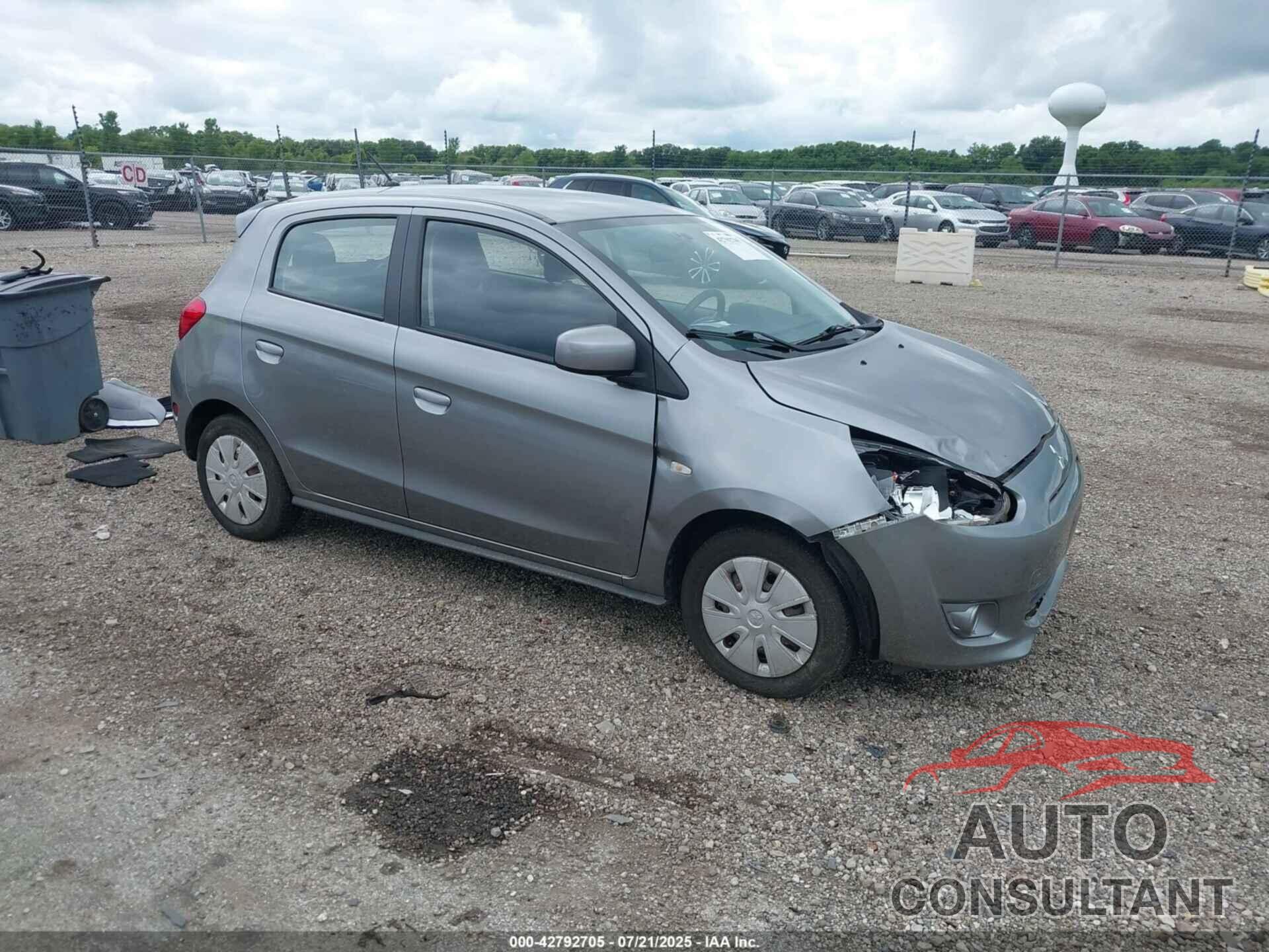 MITSUBISHI MIRAGE 2015 - ML32A3HJ6FH042688