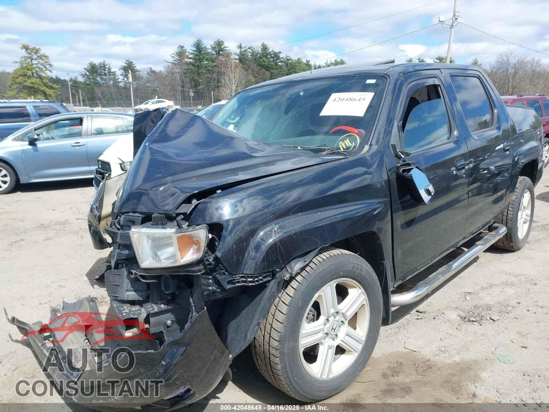 HONDA RIDGELINE 2013 - 5FPYK1F50DB010368