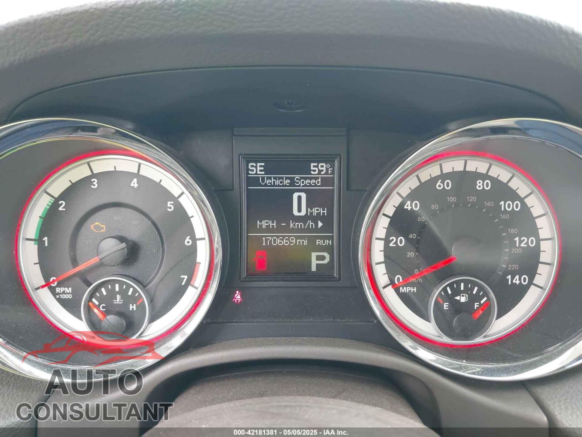 DODGE DURANGO 2013 - 1C4RDHAG7DC694986