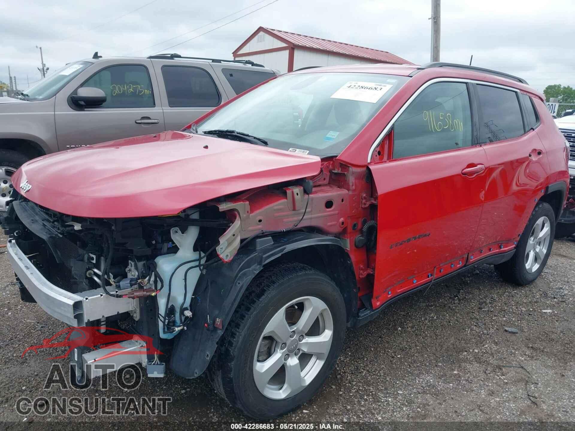 JEEP COMPASS 2019 - 3C4NJDBB3KT595330