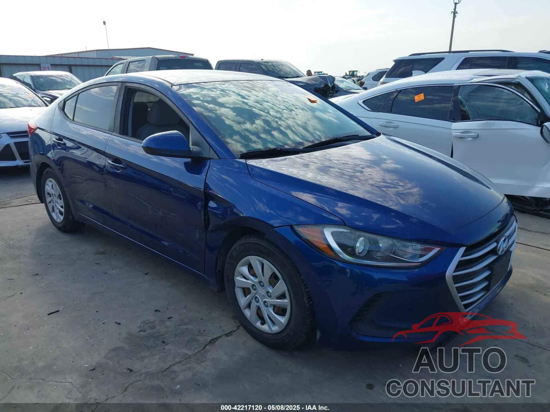 HYUNDAI ELANTRA 2018 - 5NPD74LF6JH294643