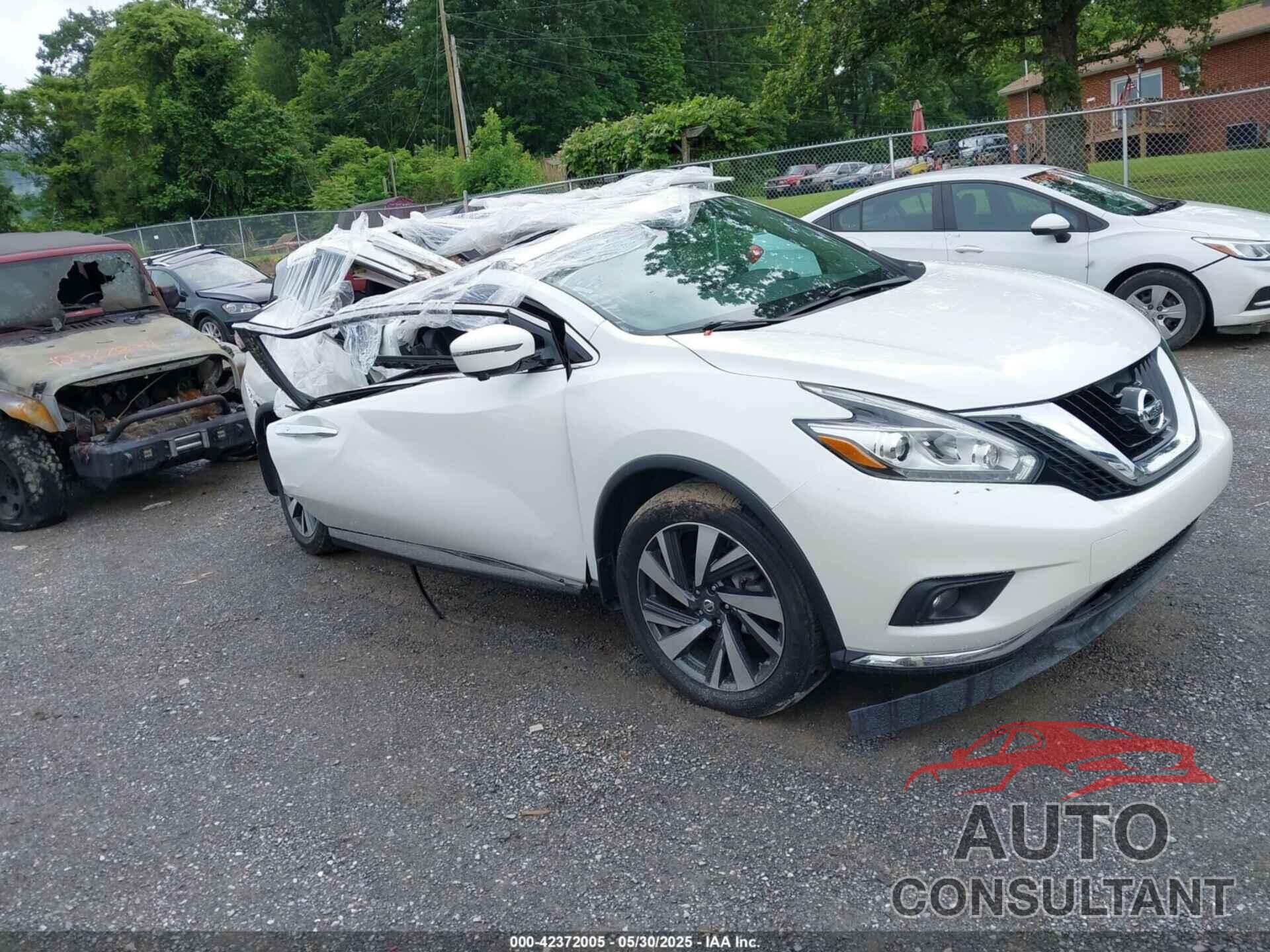NISSAN MURANO 2017 - 5N1AZ2MGXHN126423
