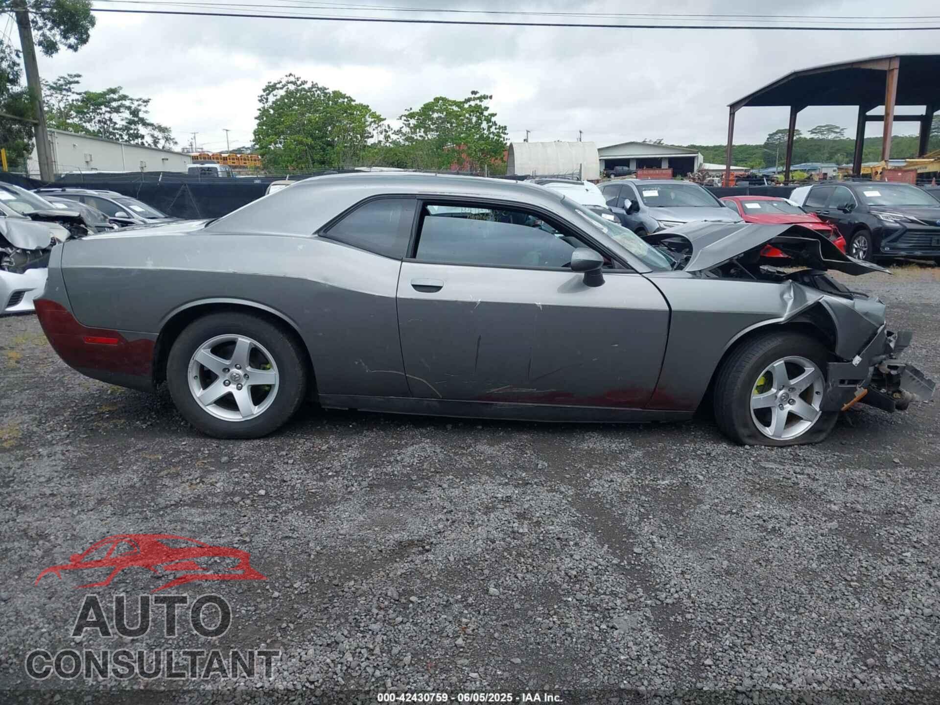 DODGE CHALLENGER 2012 - 2C3CDYAG4CH239261