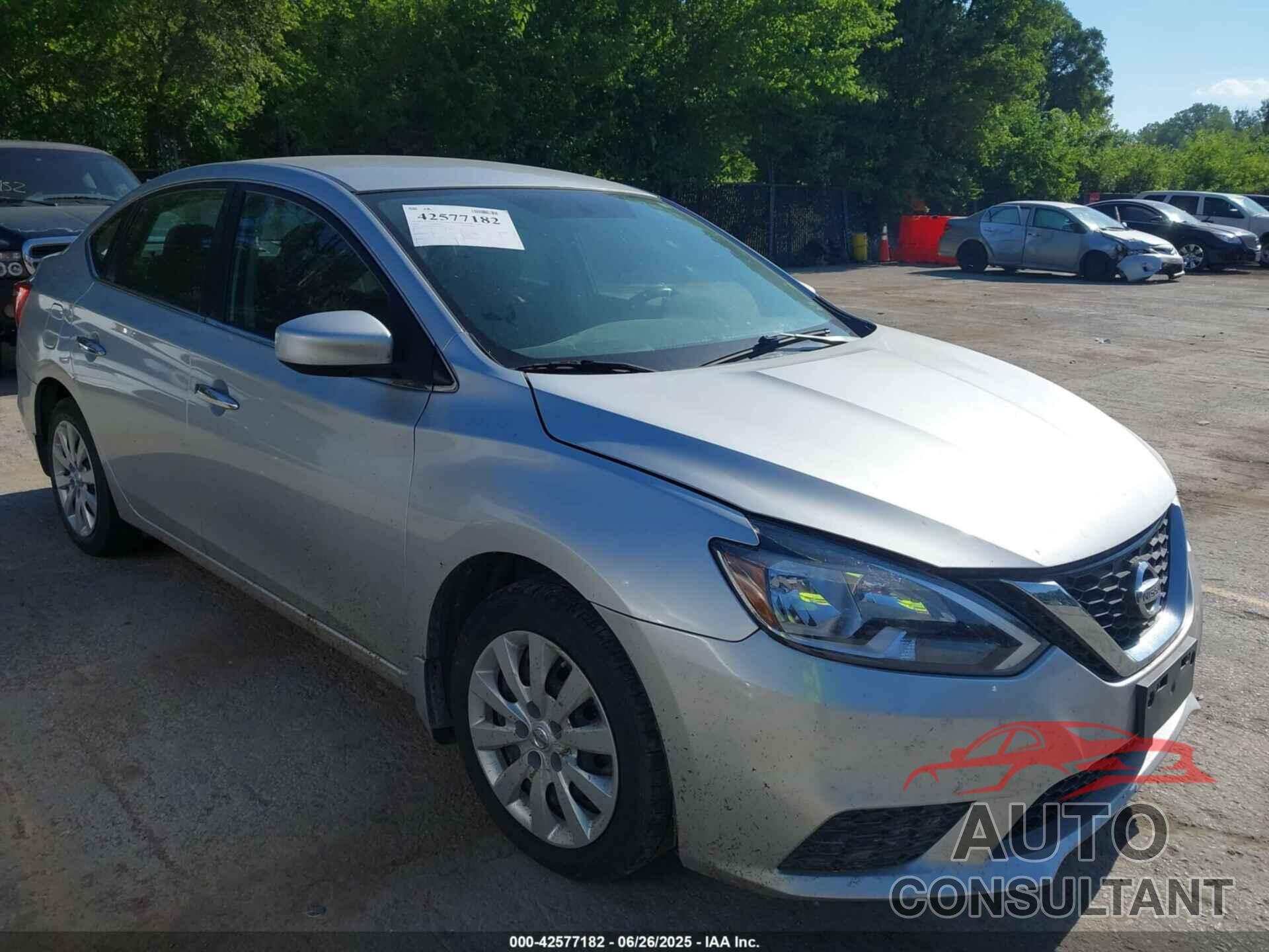 NISSAN SENTRA 2016 - 3N1AB7AP0GY272702
