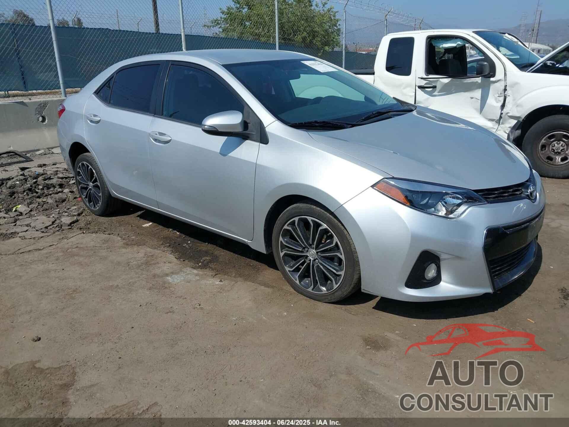 TOYOTA COROLLA 2016 - 5YFBURHE3GP531727