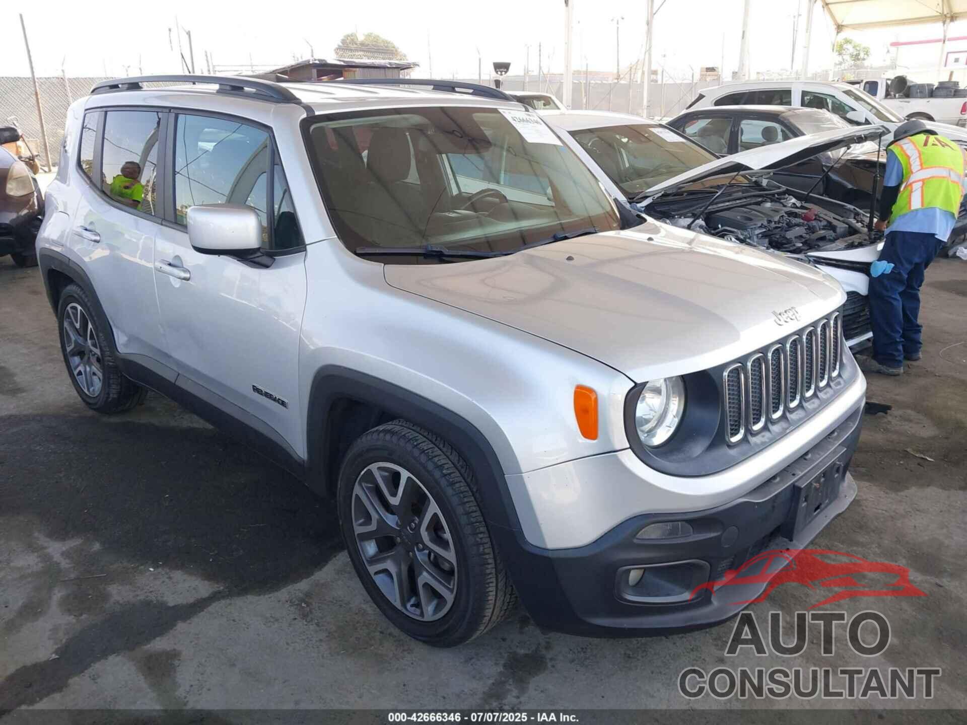 JEEP RENEGADE 2017 - ZACCJABB8HPG49128
